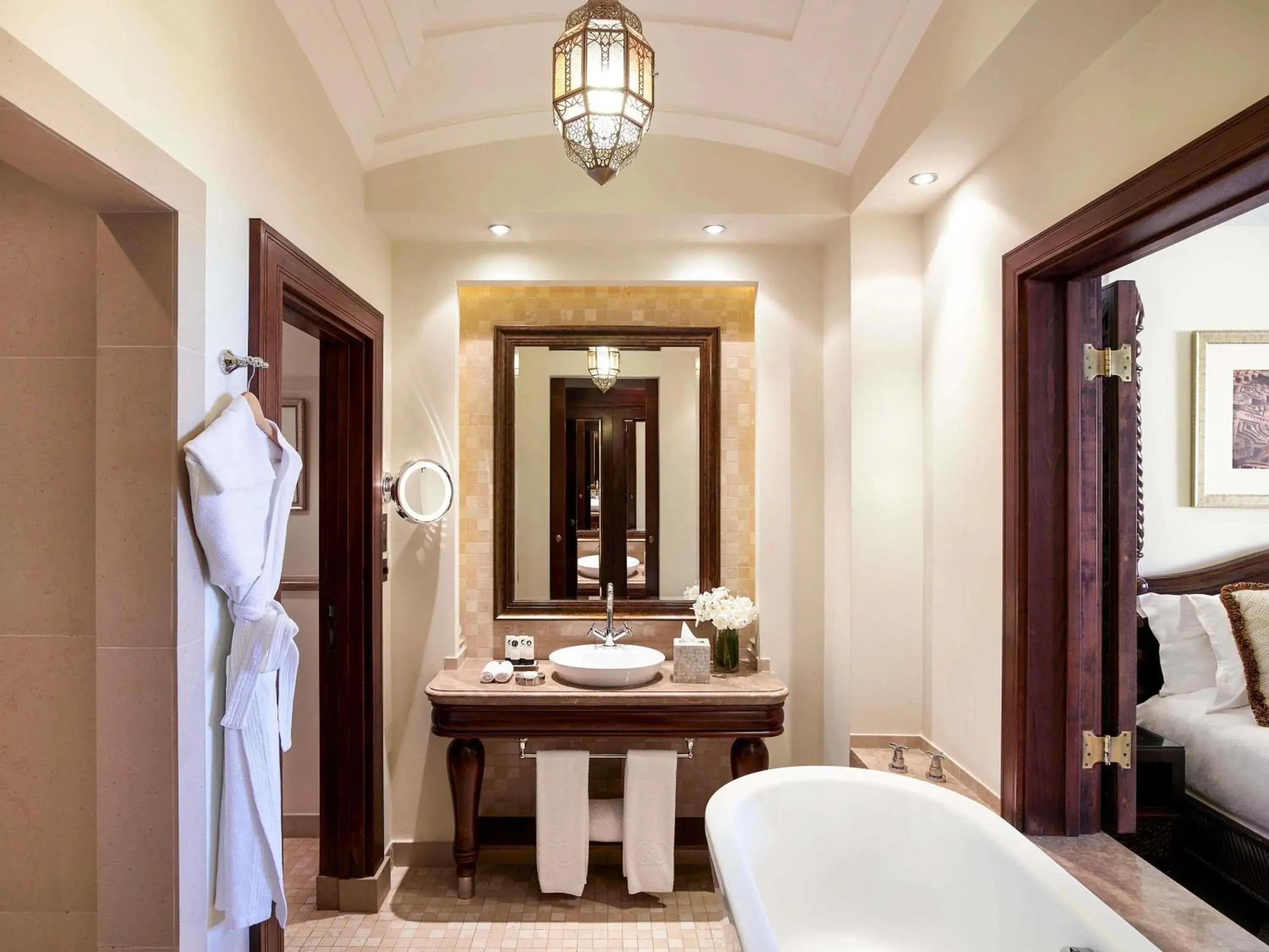 Bedroom in Sofitel Bahrain Zallaq Thalassa Sea & Spa Bedroom in Sofitel Bahrain Zallaq Thalassa Sea & Spa