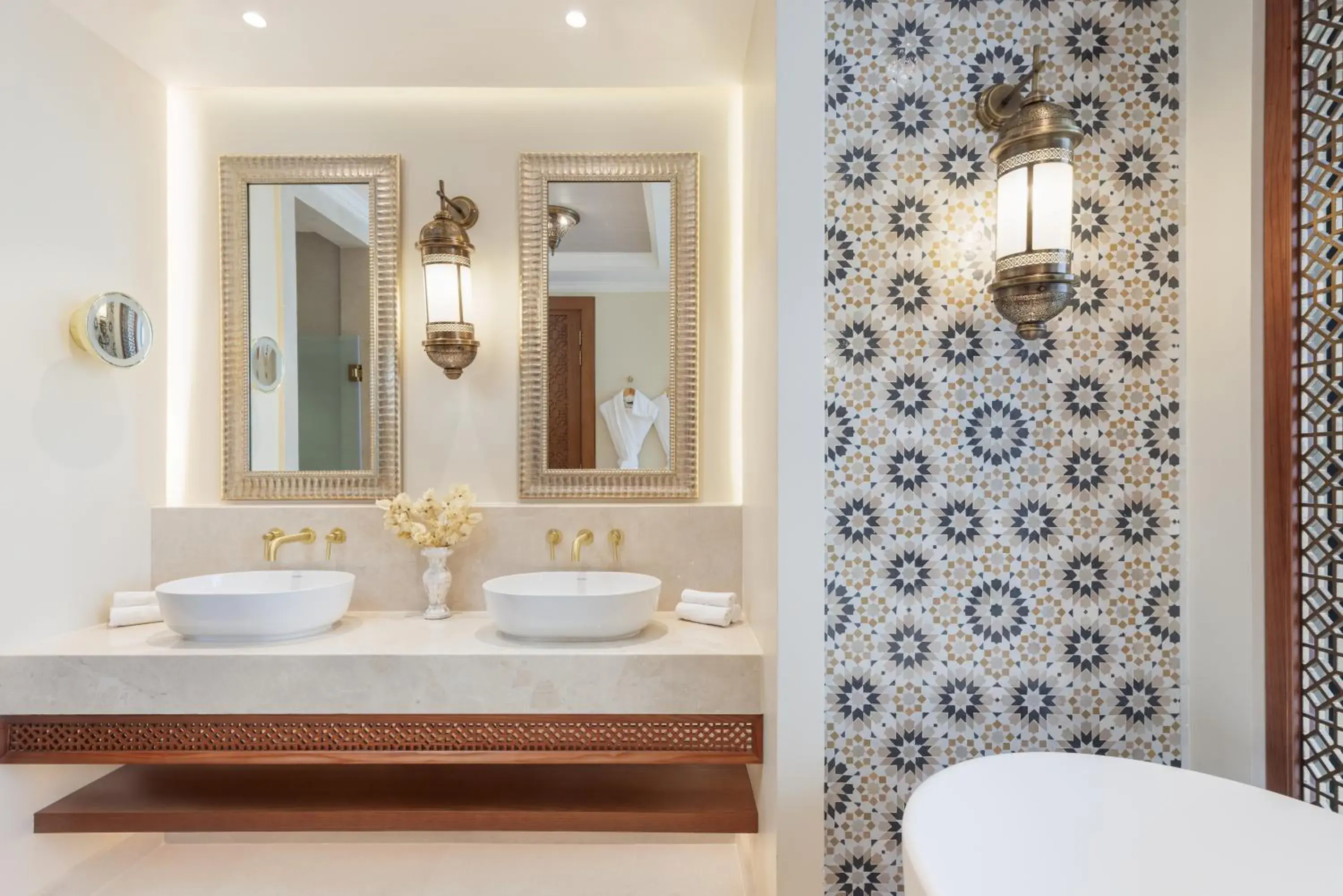 Bathroom in Sofitel Bahrain Zallaq Thalassa Sea & Spa