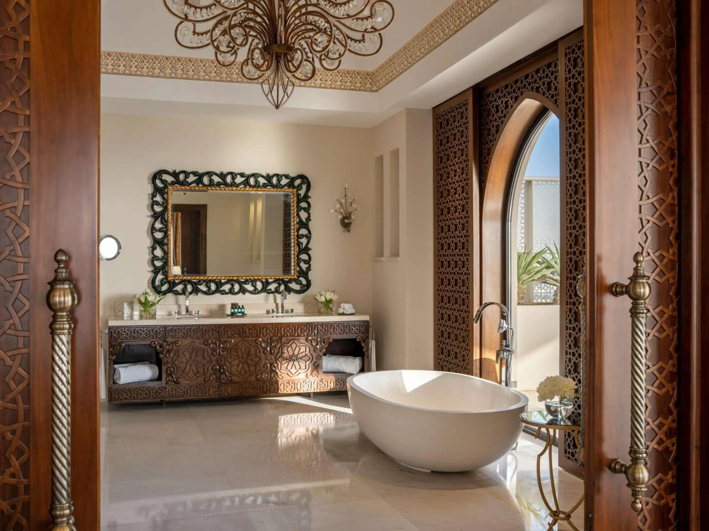 Bathroom in Sofitel Bahrain Zallaq Thalassa Sea & Spa