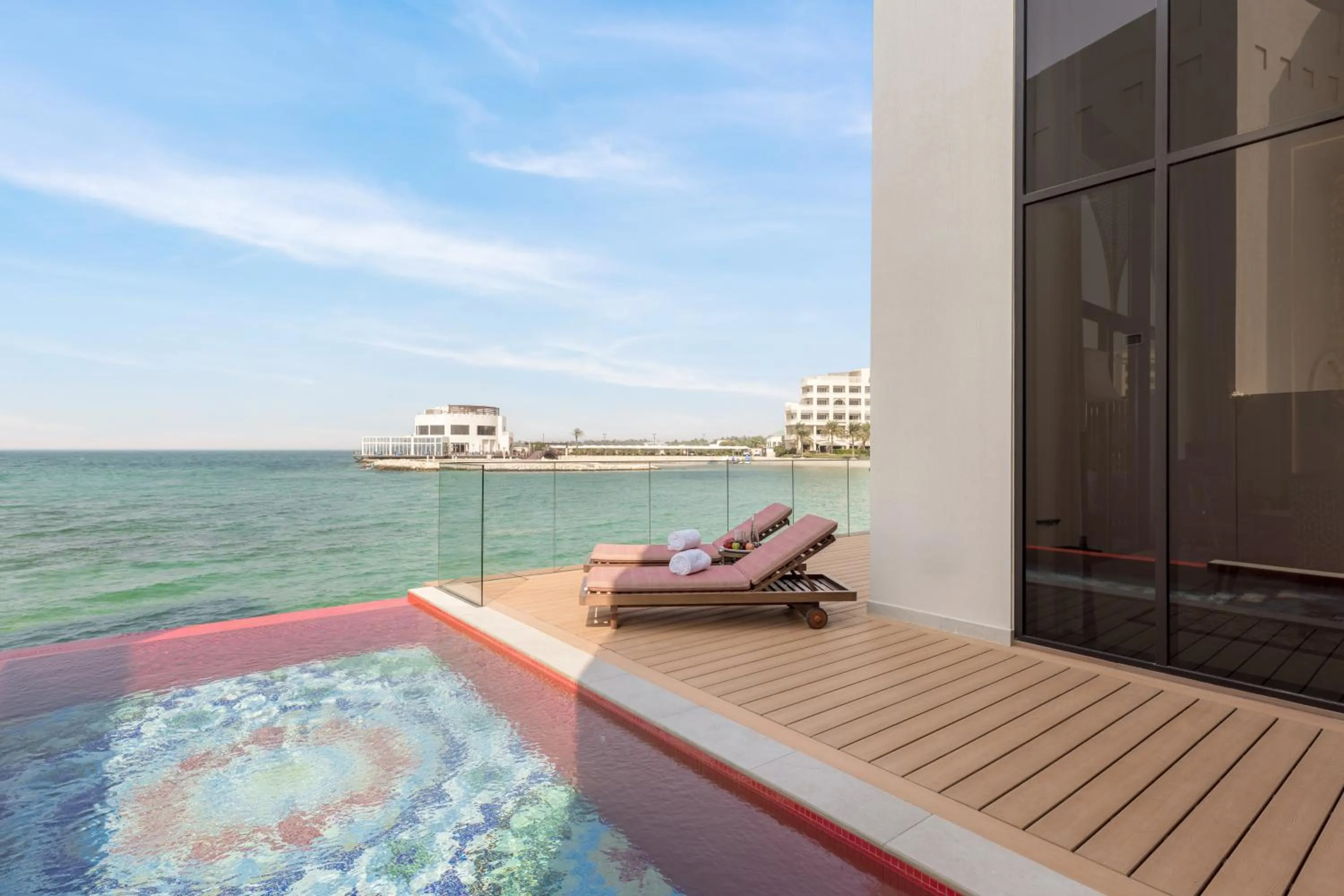 Sea view in Sofitel Bahrain Zallaq Thalassa Sea & Spa