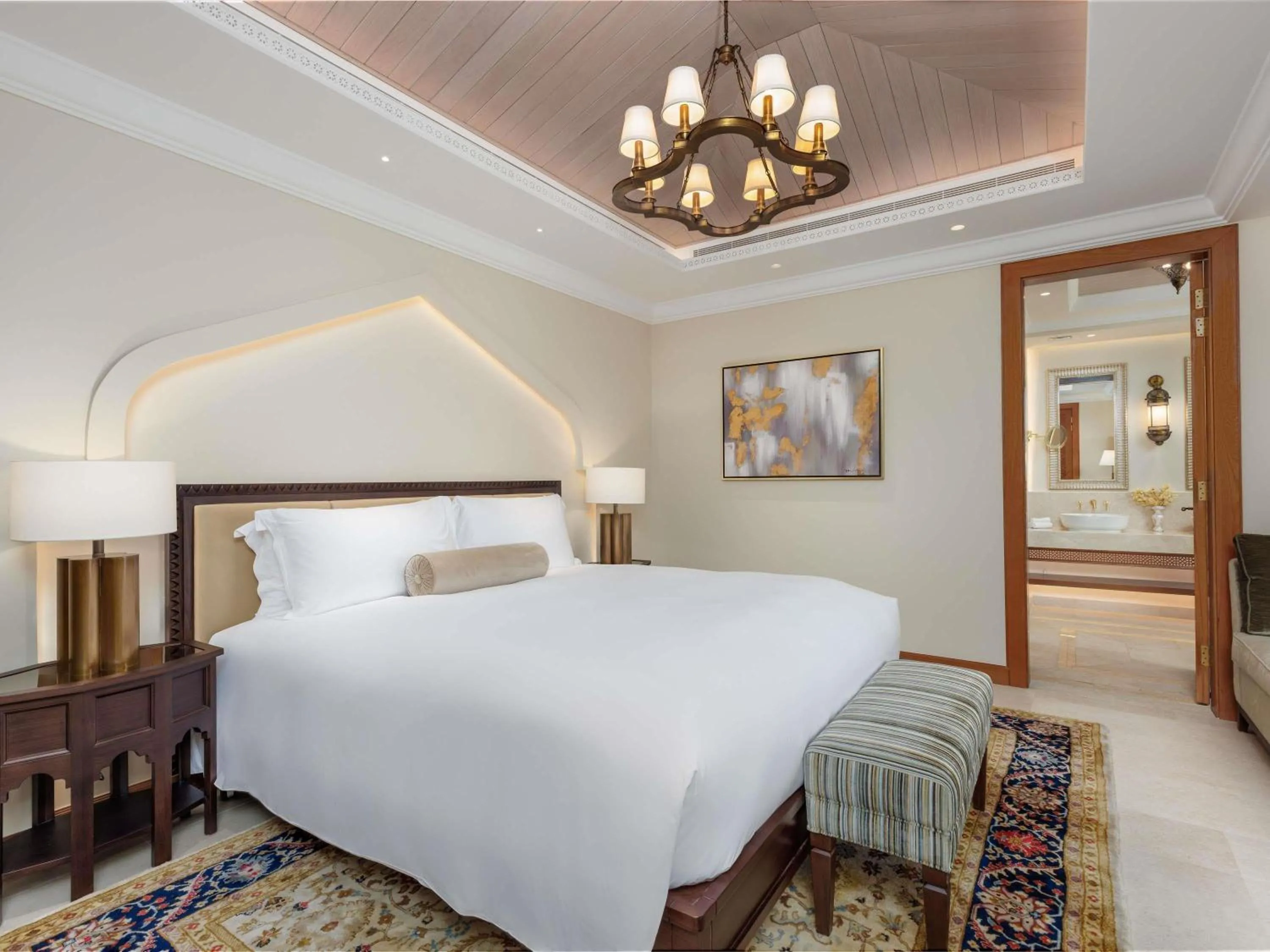 Bedroom, Bed in Sofitel Bahrain Zallaq Thalassa Sea & Spa