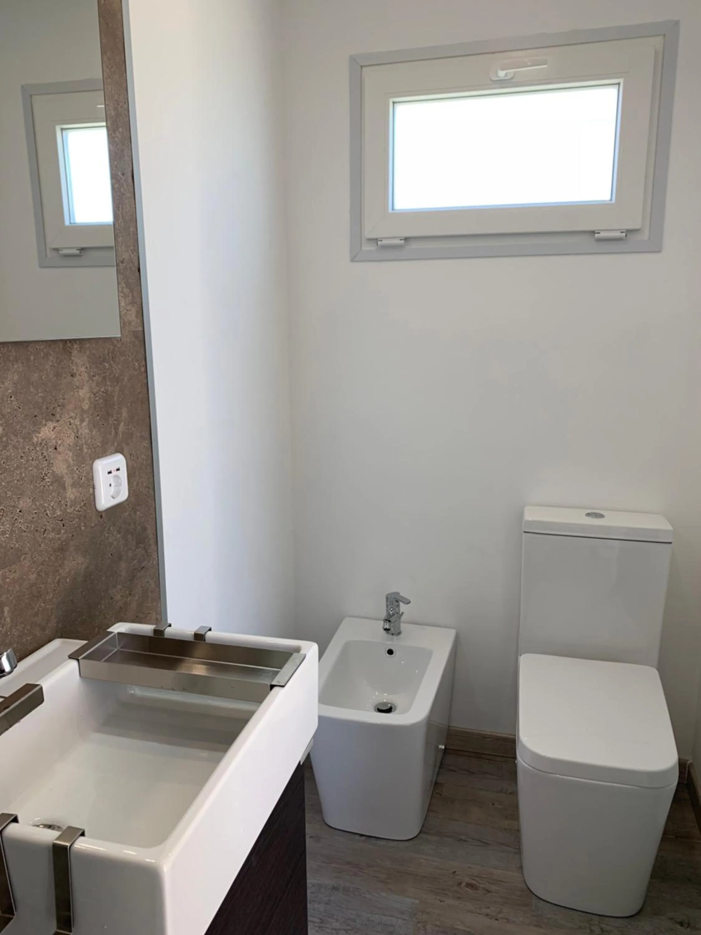 Toilet in B&B Villa degli Angeli