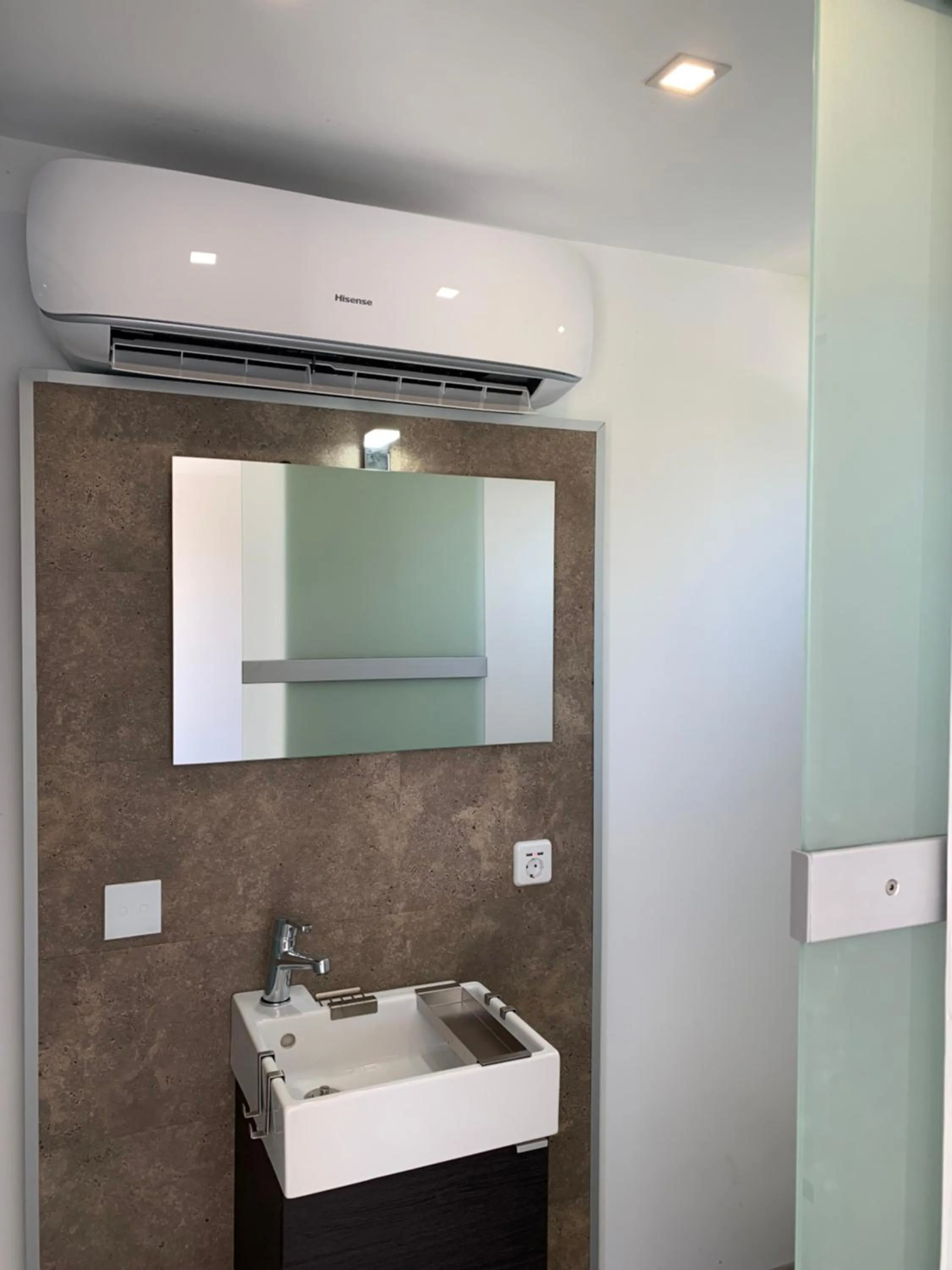 Bathroom in B&B Villa degli Angeli