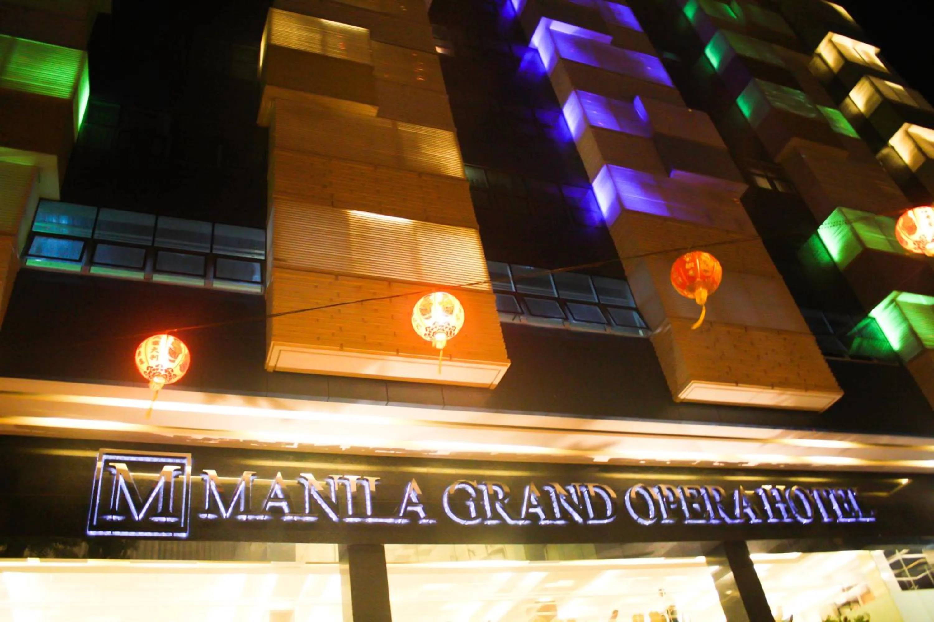 Facade/entrance in Manila Grand Opera Hotel
