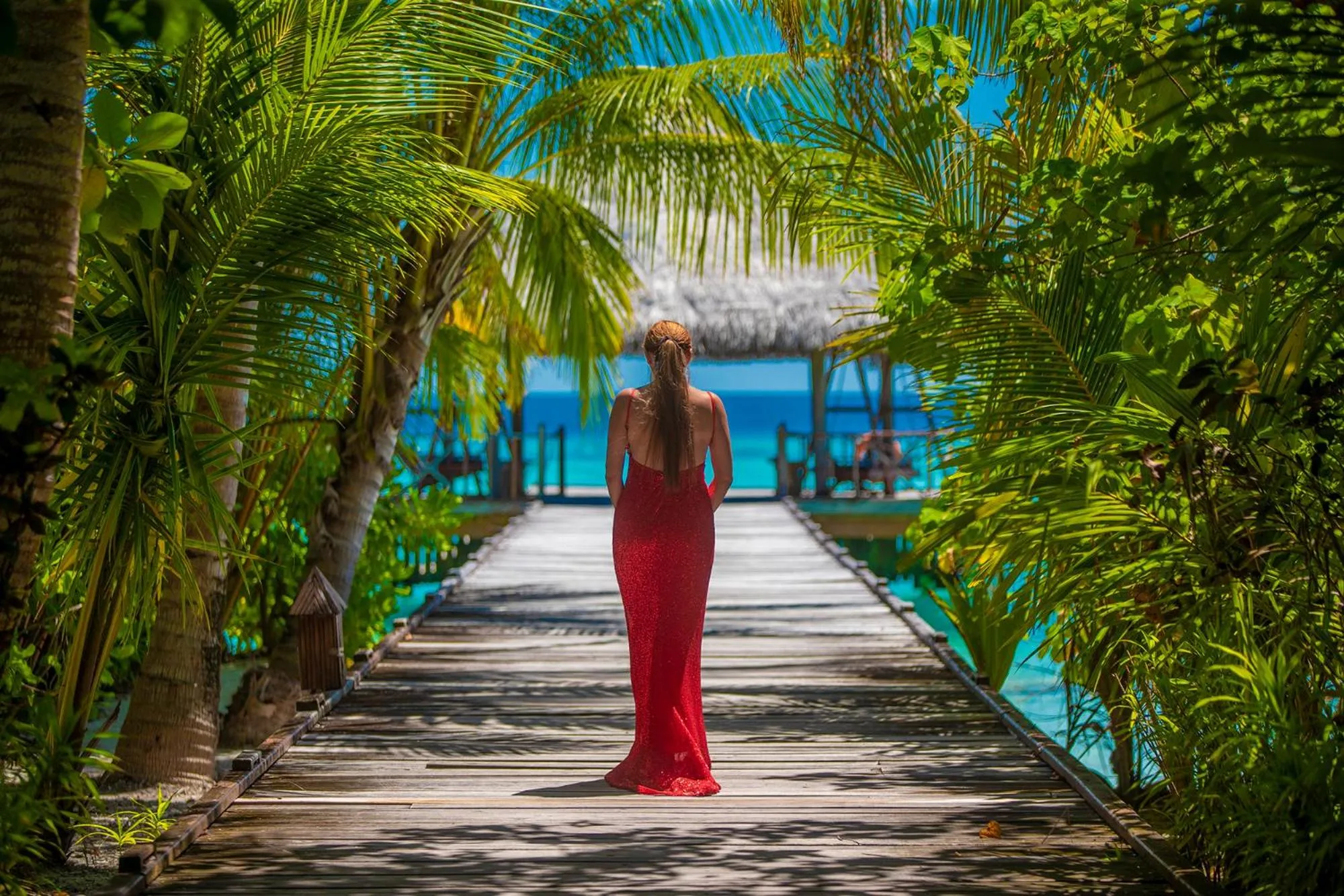Patio in Filitheyo Island Resort
