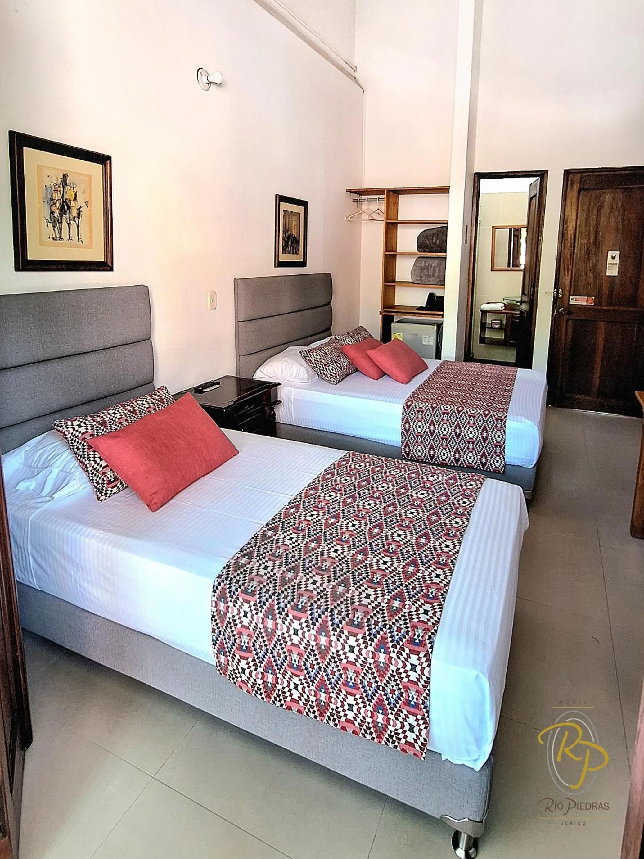 Bed in Hotel Rio Piedras