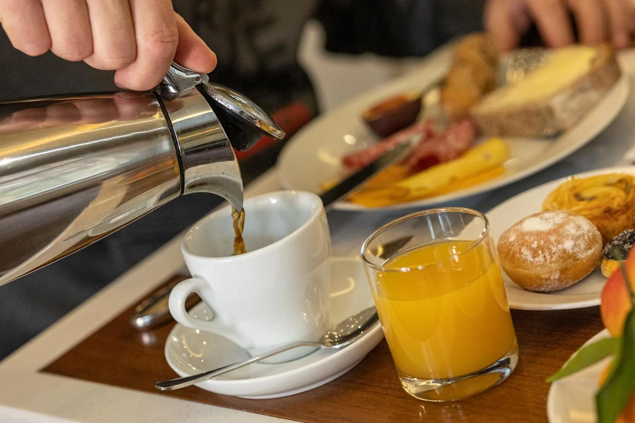 Breakfast in Villa Basileia Riverside