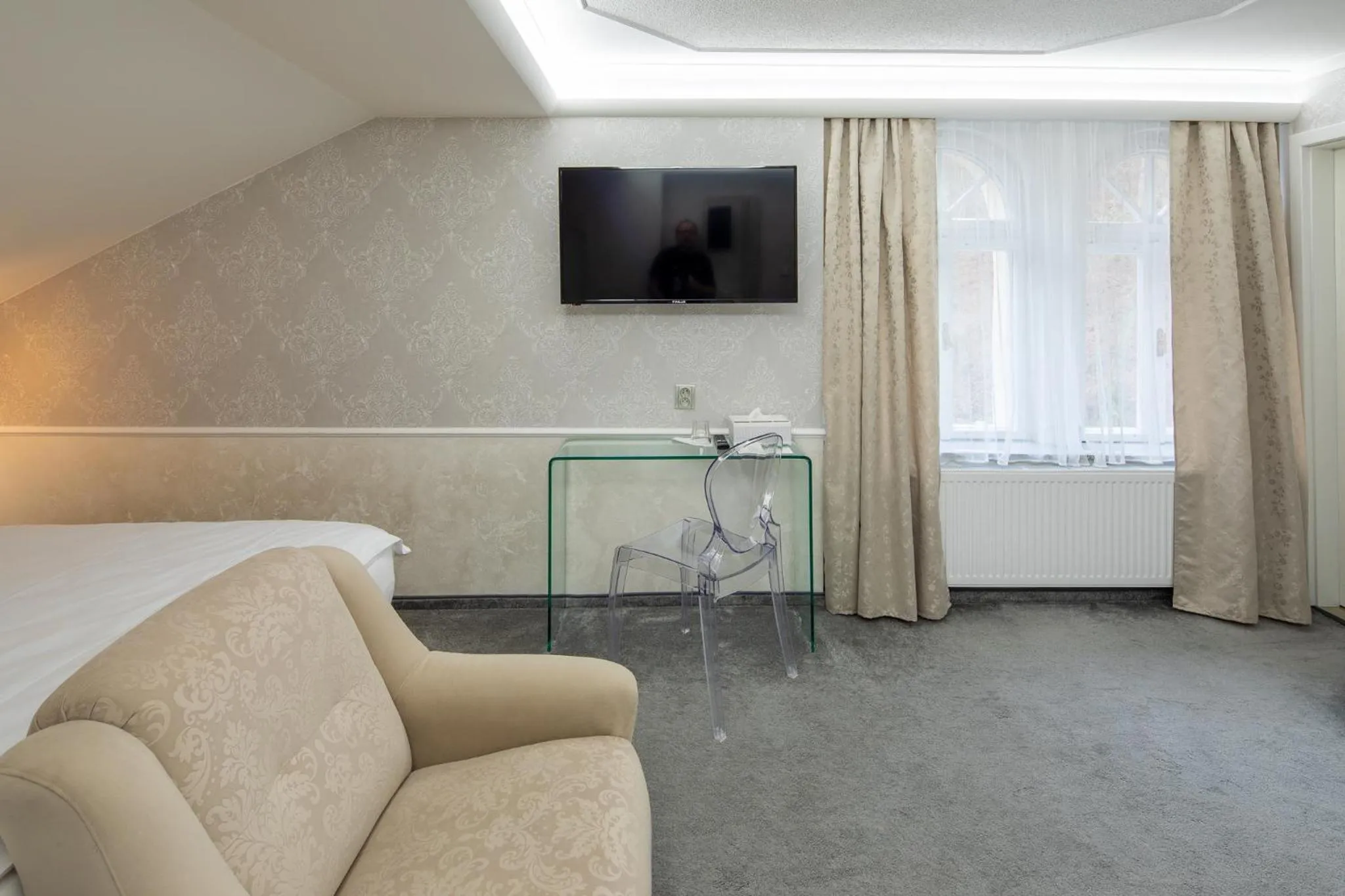 Seating area in Villa Basileia Riverside