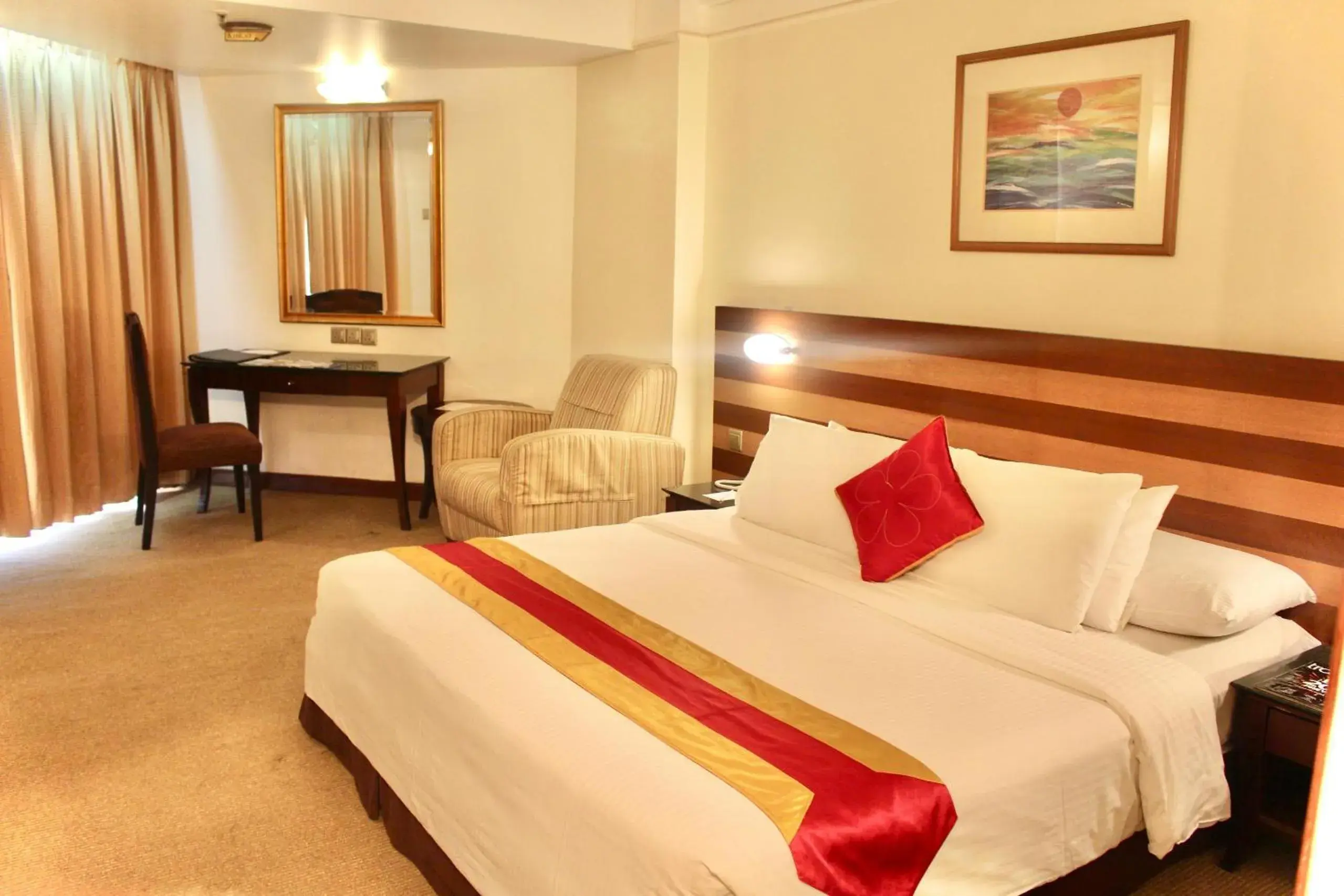 Bed in Primula Beach Hotel Bed in Primula Beach Hotel