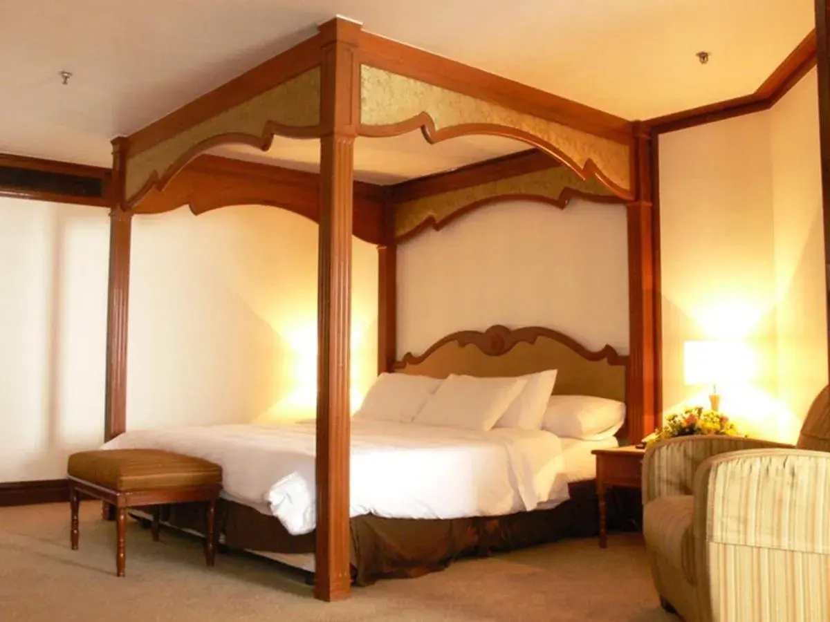 Bed in Primula Beach Hotel Bed in Primula Beach Hotel