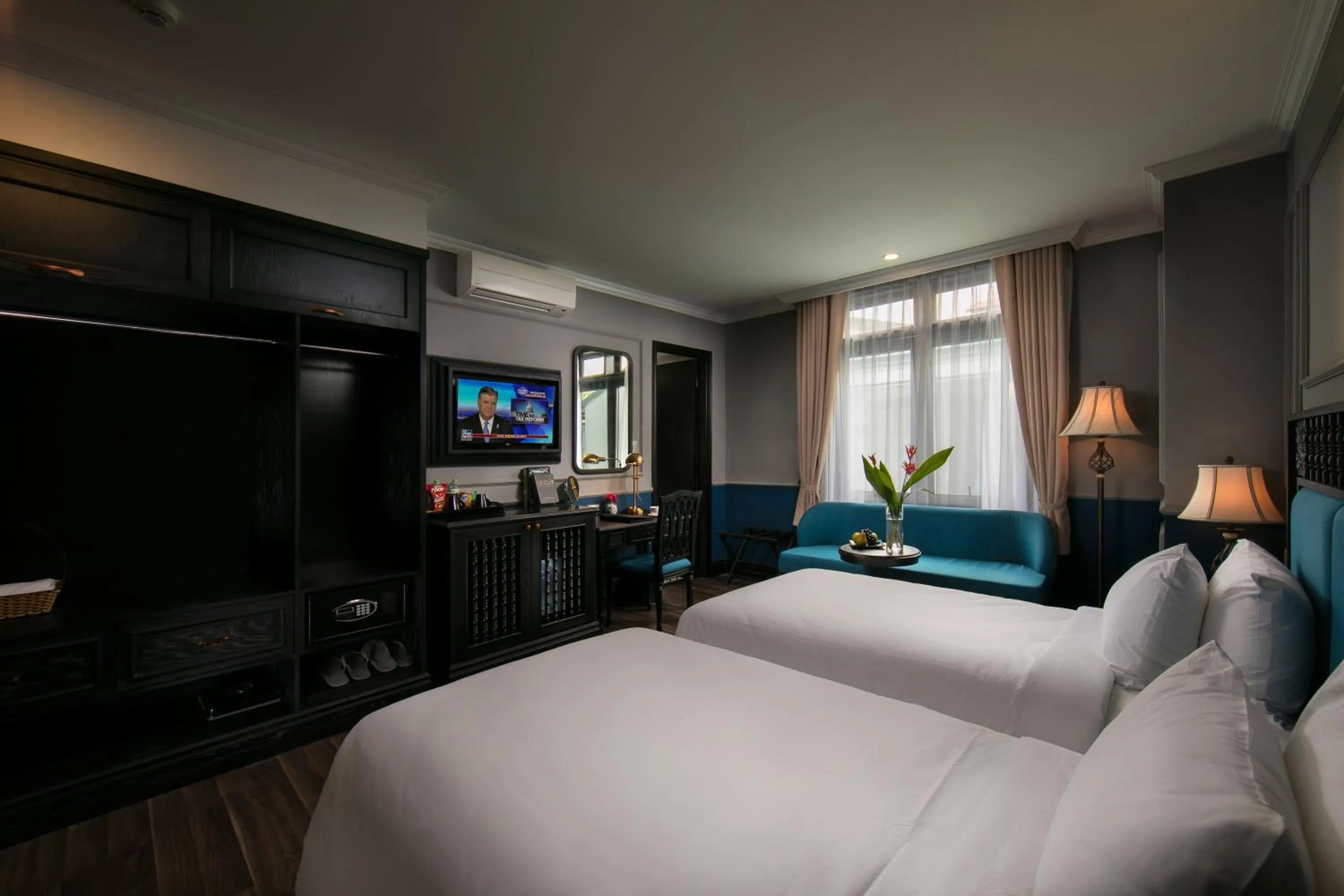 Superior Twin Room with Windows in Hoi An Golden Holiday Hotel & Spa