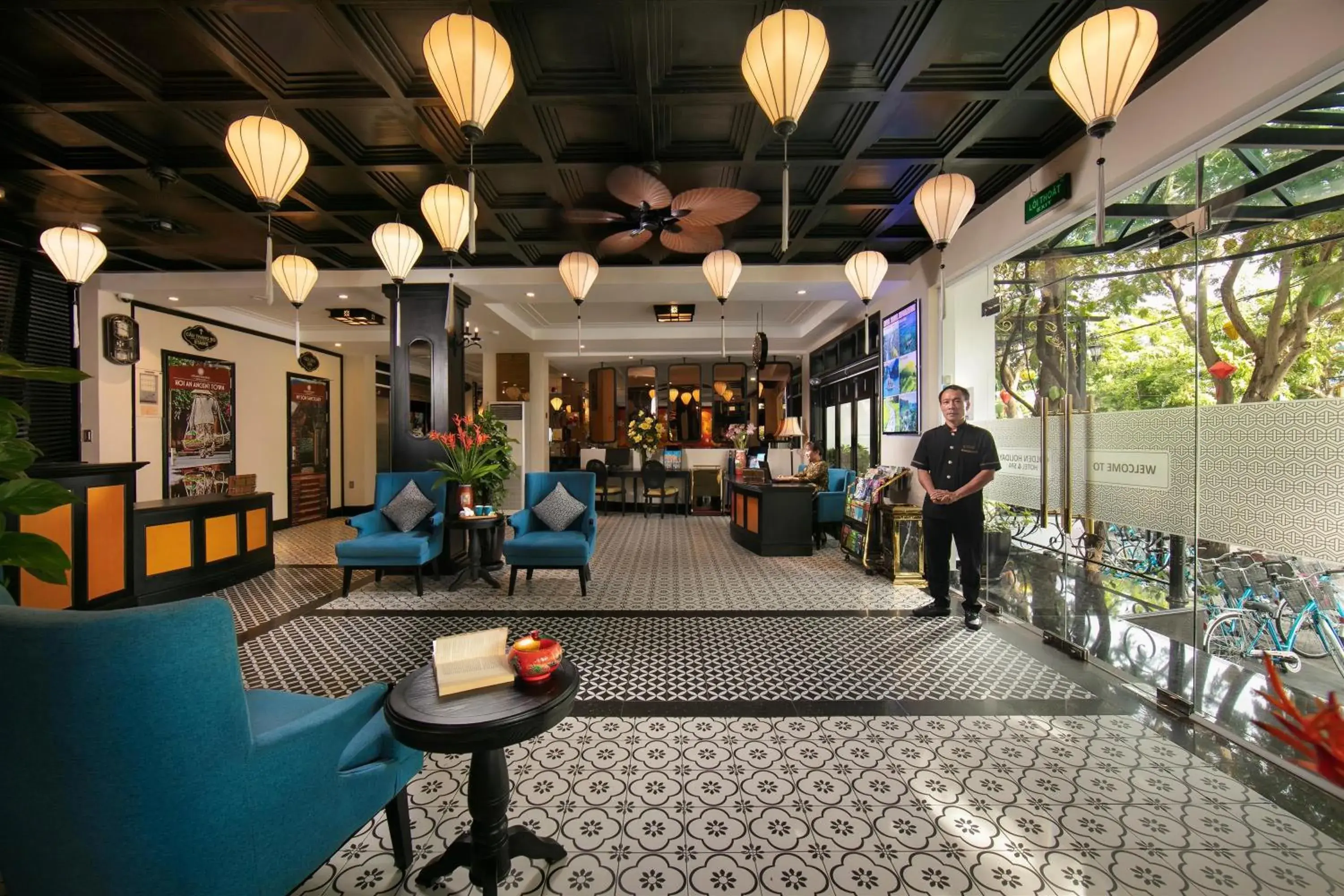 Lobby or reception in Hoi An Golden Holiday Hotel & Spa Lobby or reception in Hoi An Golden Holiday Hotel & Spa