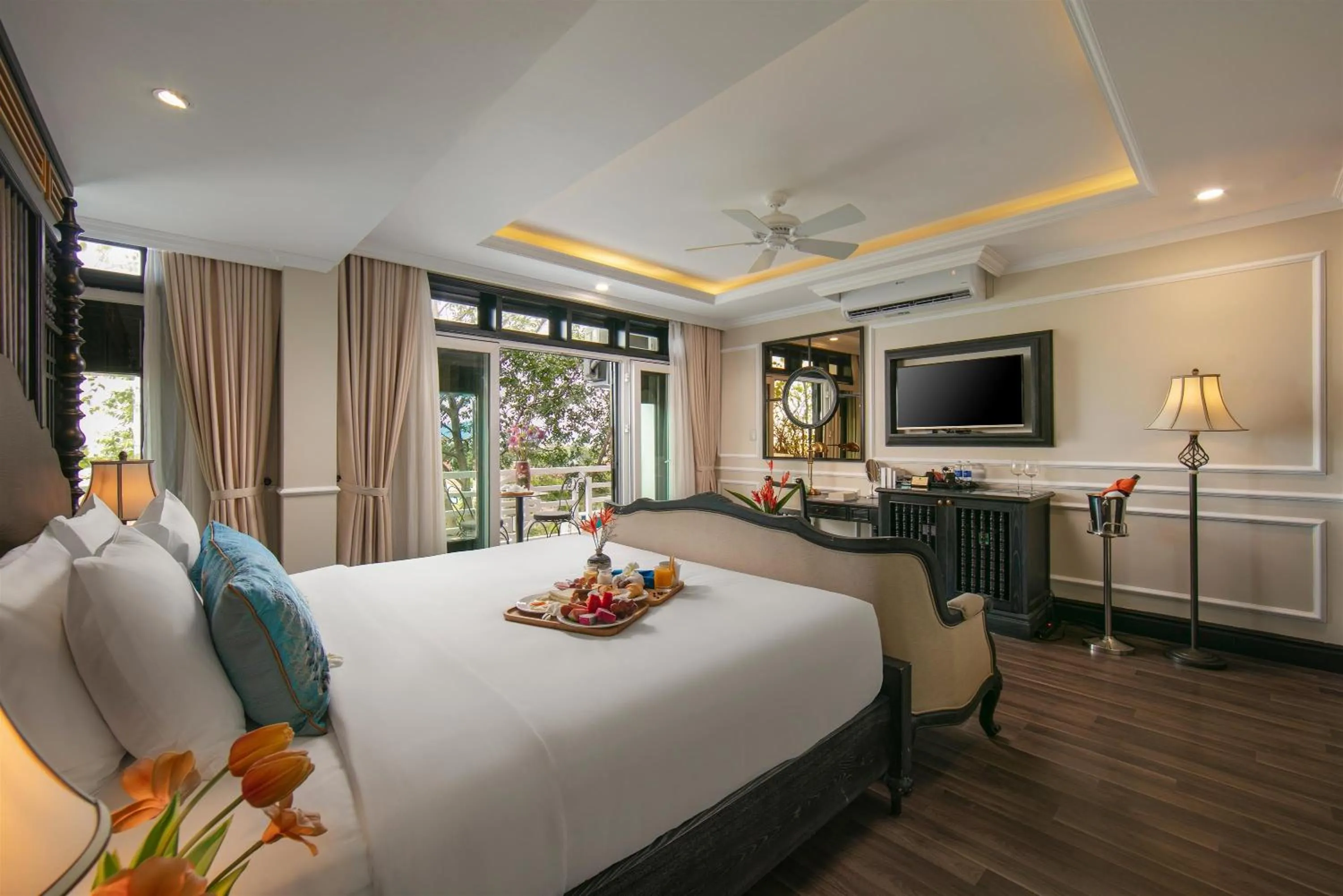 Bedroom, Bed in Hoi An Golden Holiday Hotel & Spa