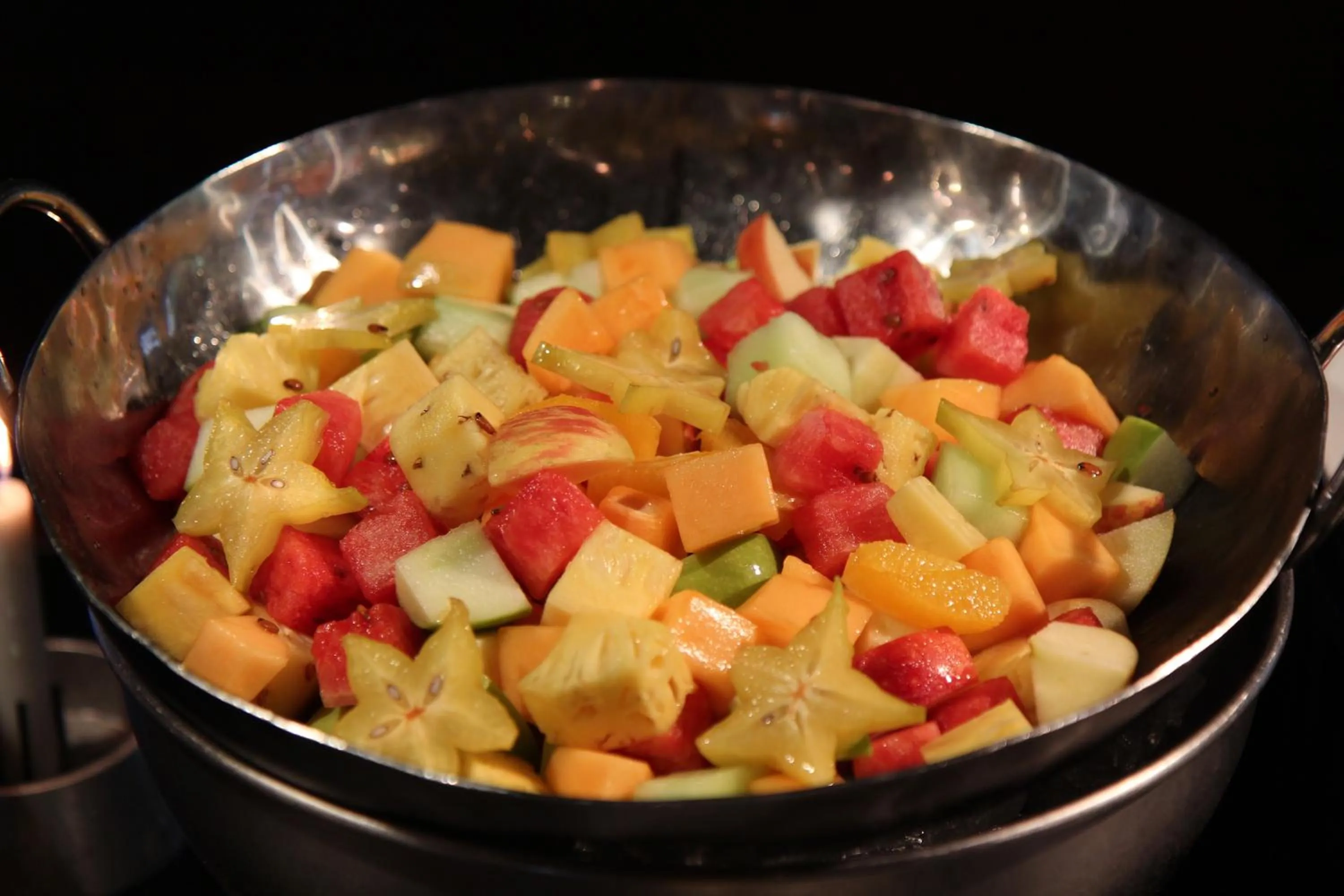Asian breakfast in Medhufushi Island Resort