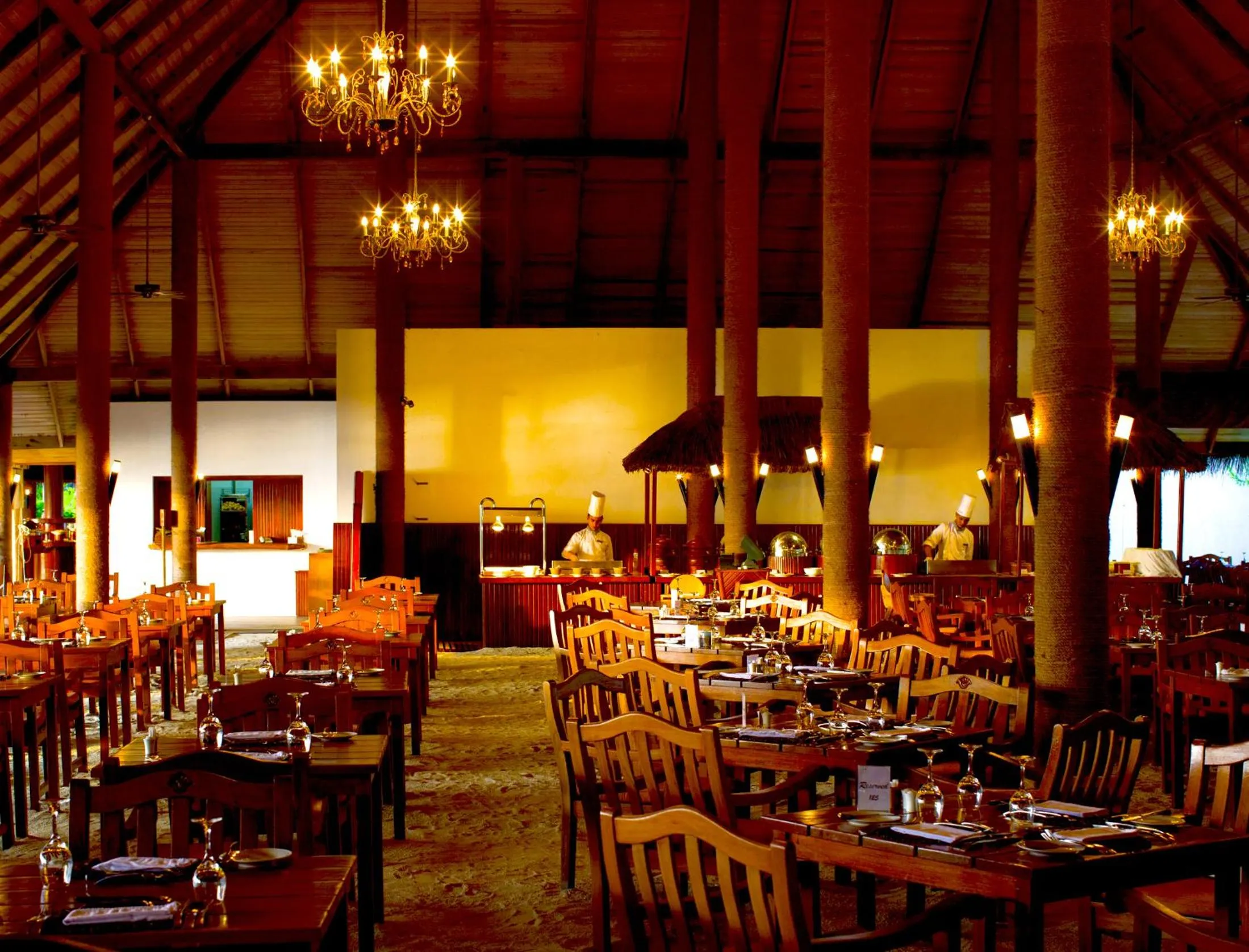 Restaurant/places to eat in Medhufushi Island Resort