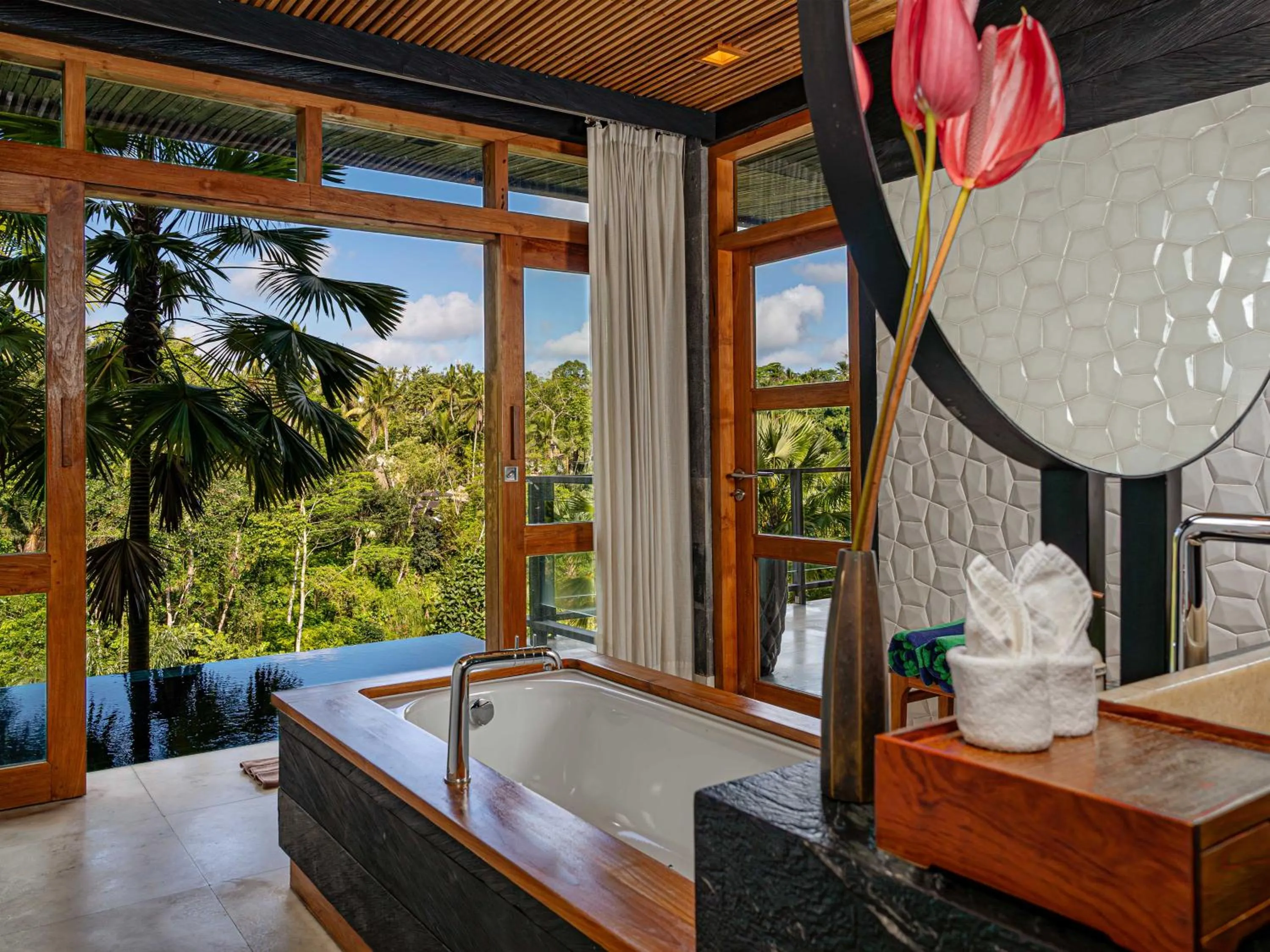 Bathroom in Chapung Sebali Resort