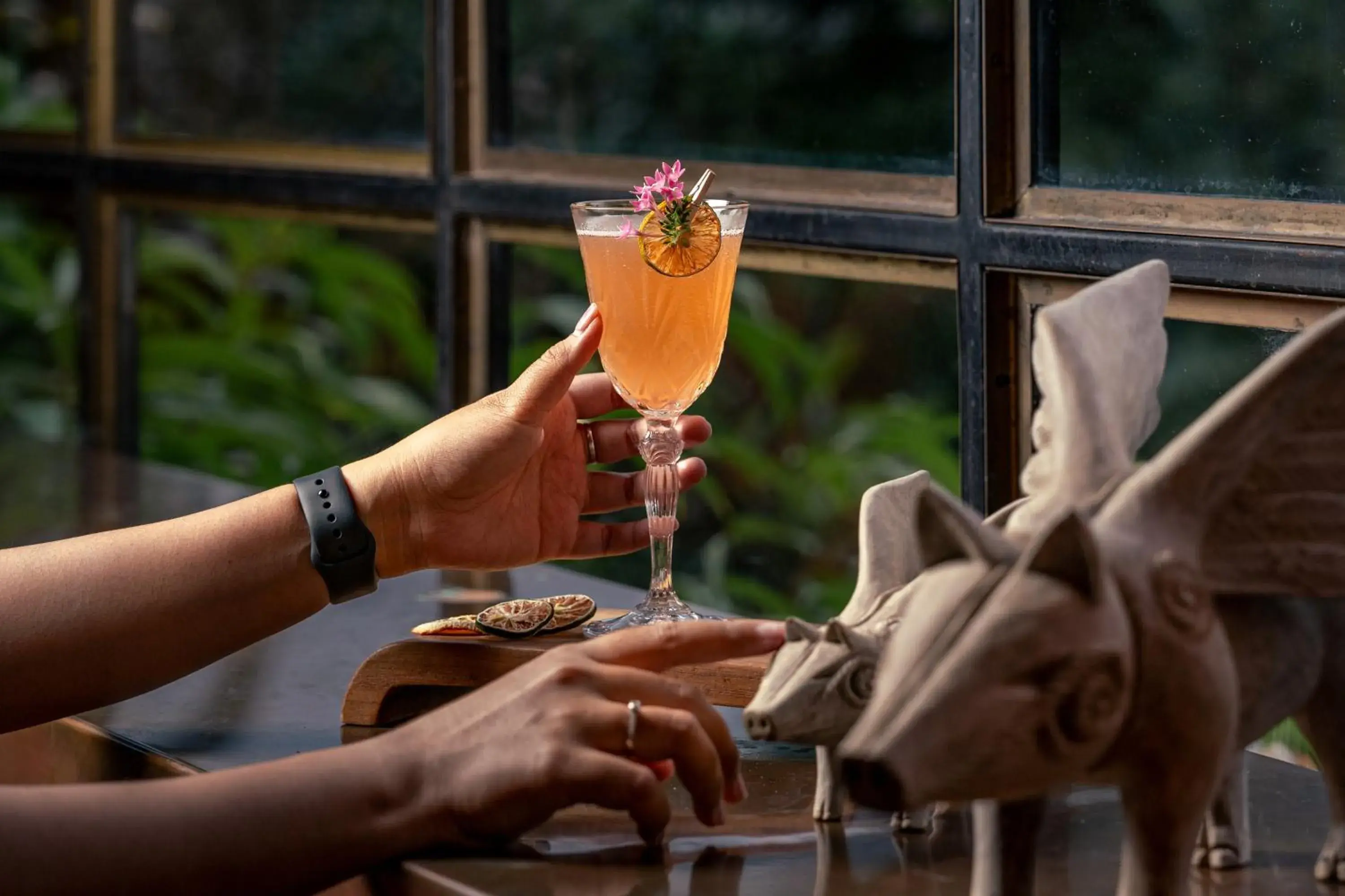 Lounge or bar in Chapung Sebali Resort Lounge or bar in Chapung Sebali Resort