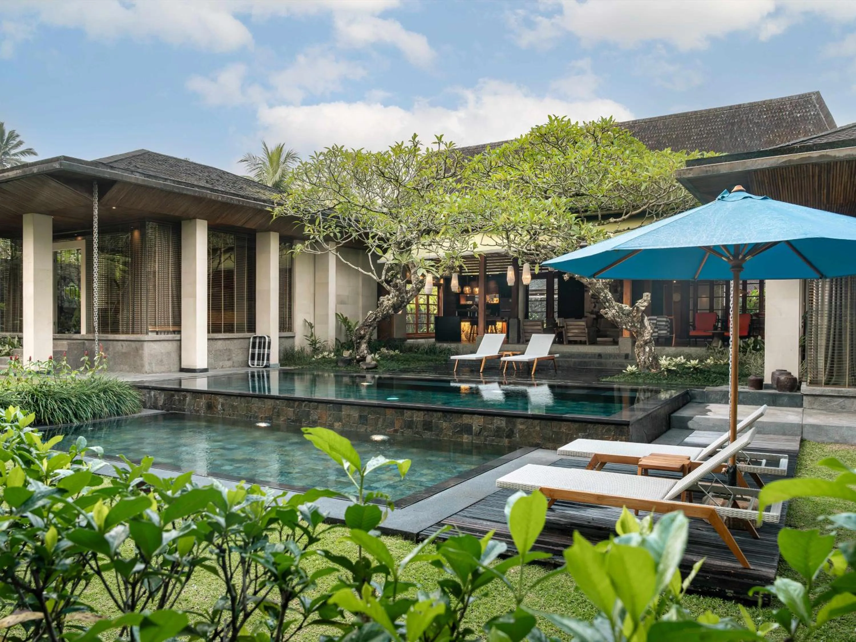 Swimming pool in Chapung Sebali Resort