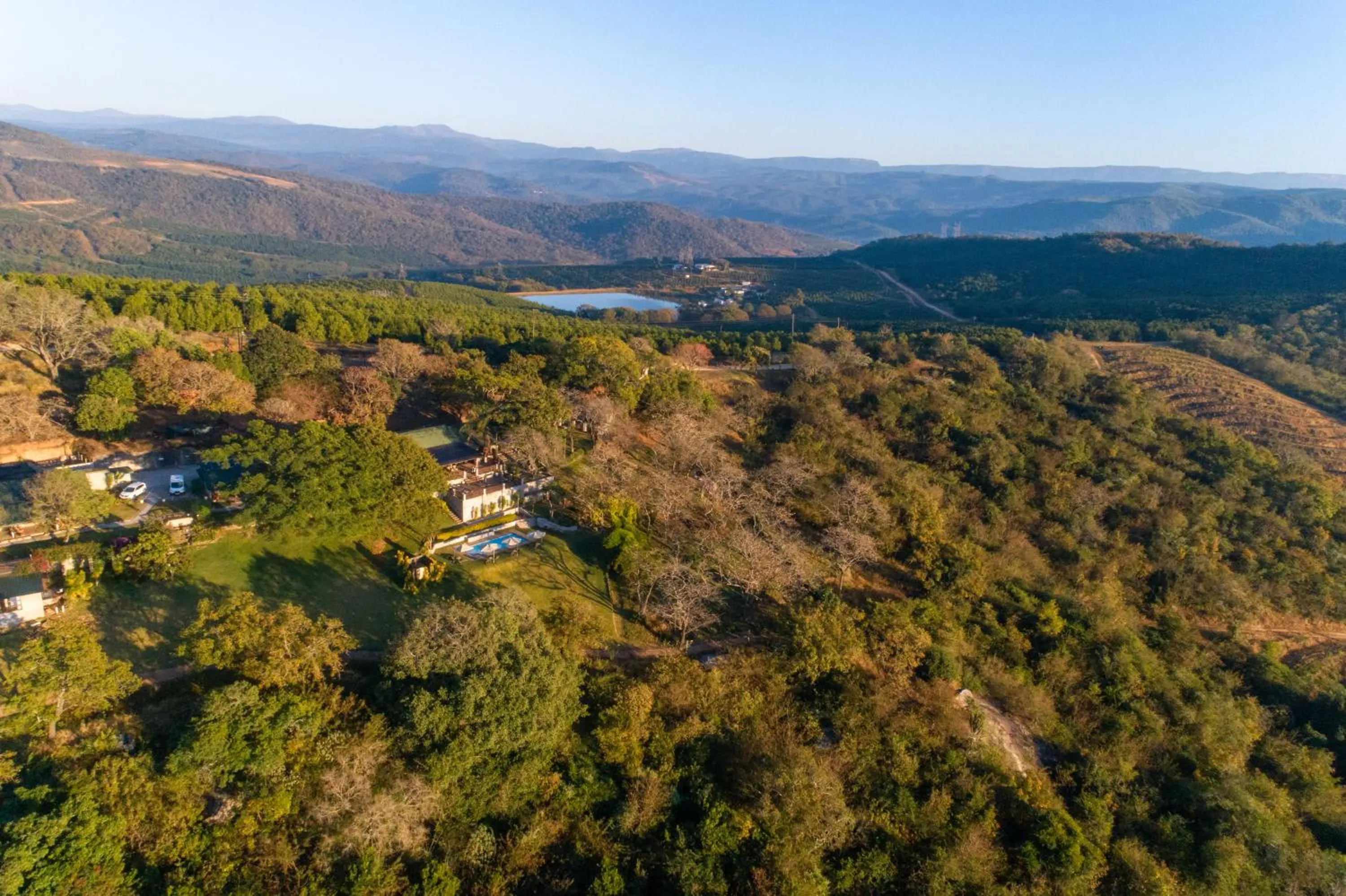 Bird's eye view in Chestnut Country Lodge