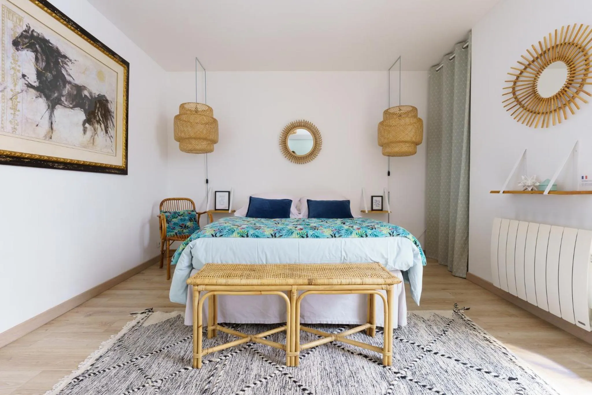 Bedroom, Bed in La Maison de Valentine