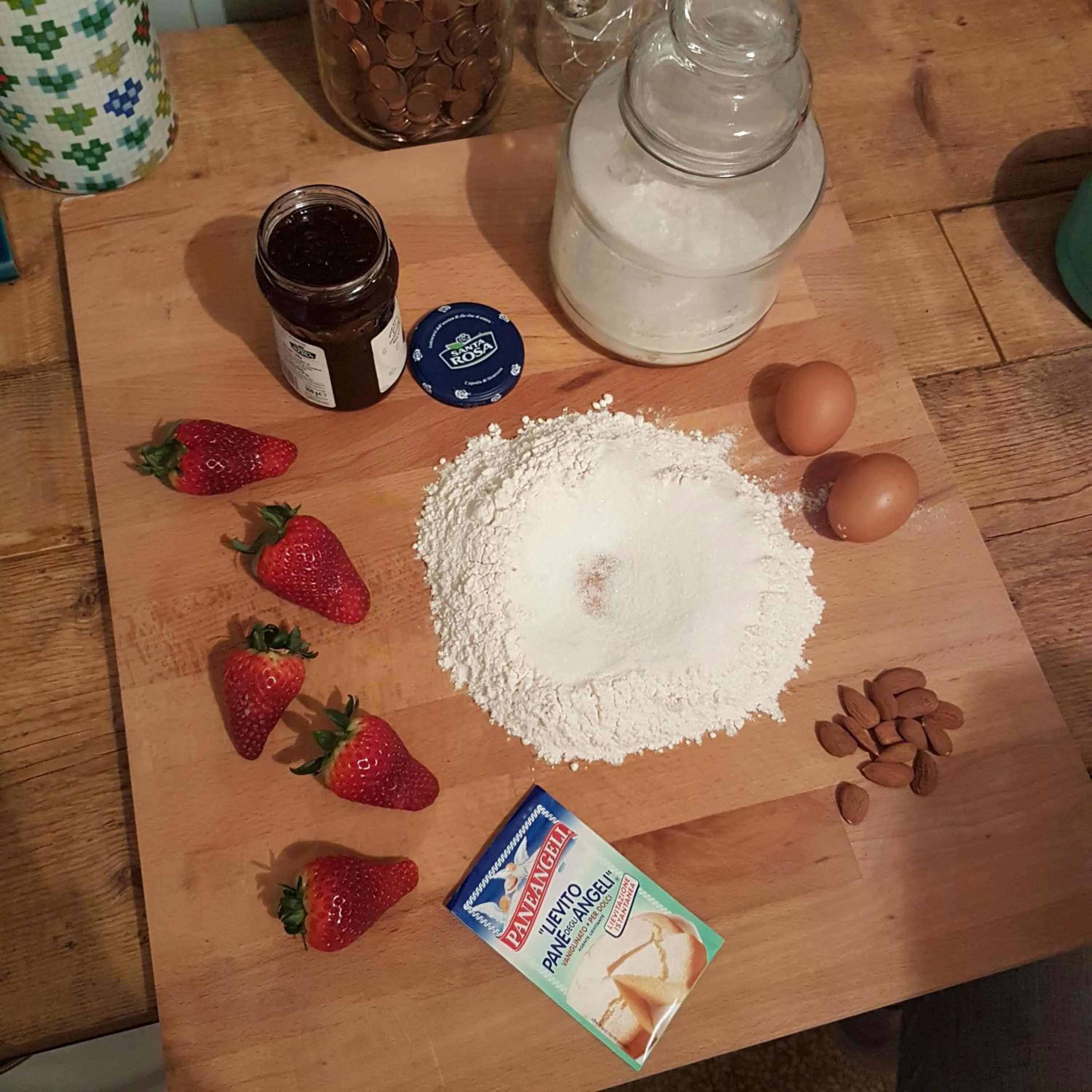 Italian breakfast in Palazzo Bevilacqua Napoli B&B