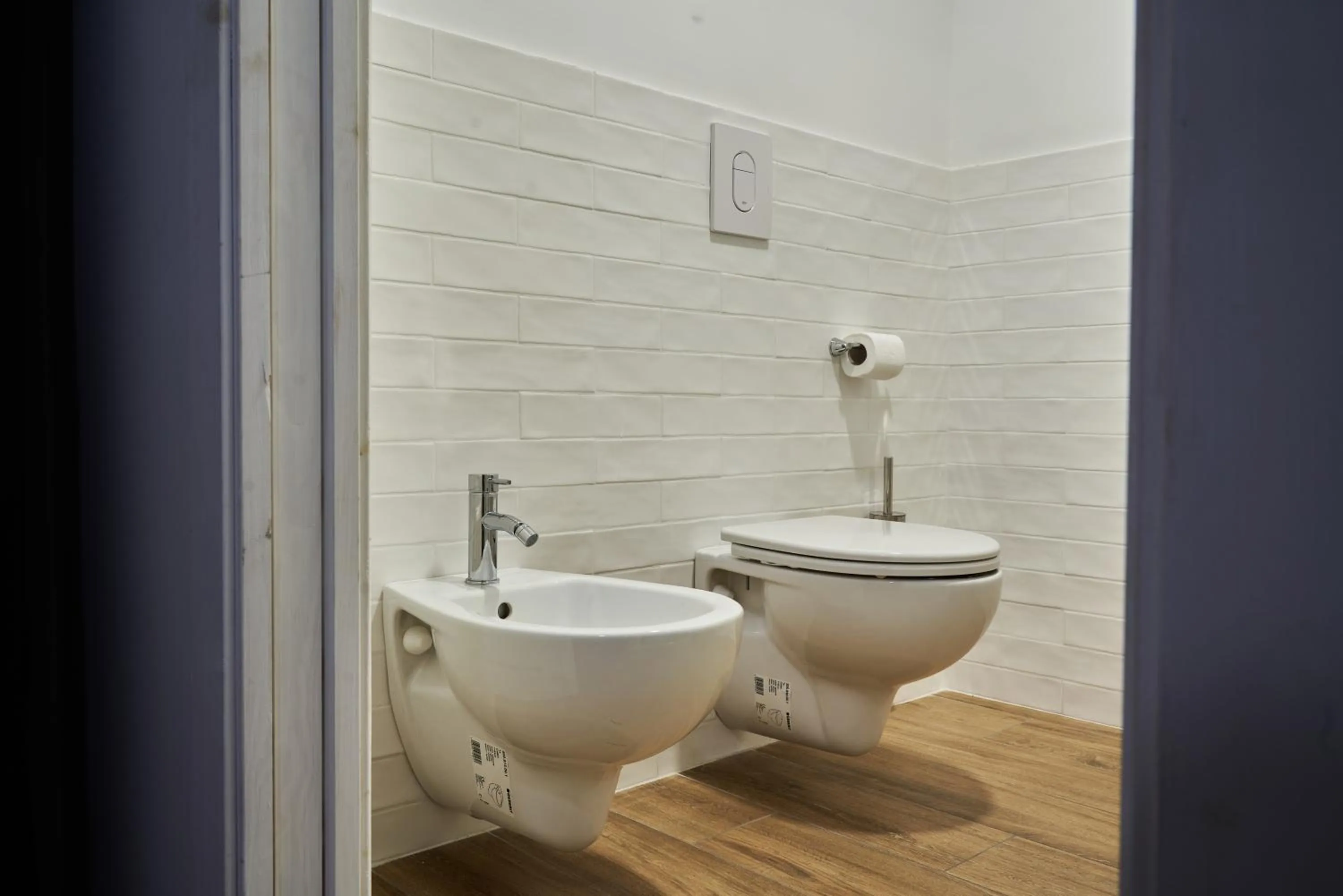 Toilet in Palazzo Bevilacqua Napoli B&B