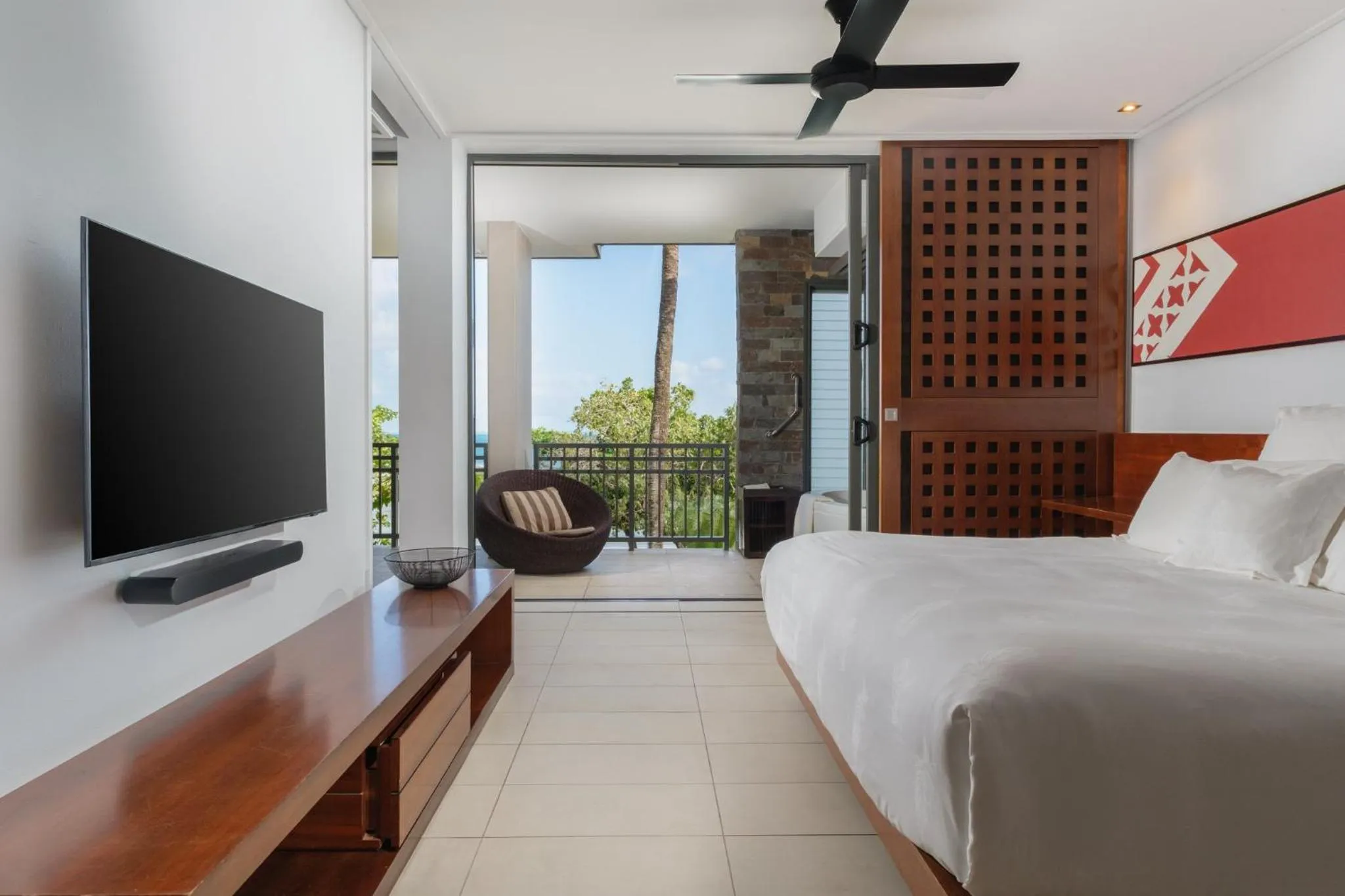 Bedroom, Bed in InterContinental Fiji Golf Resort & Spa by IHG