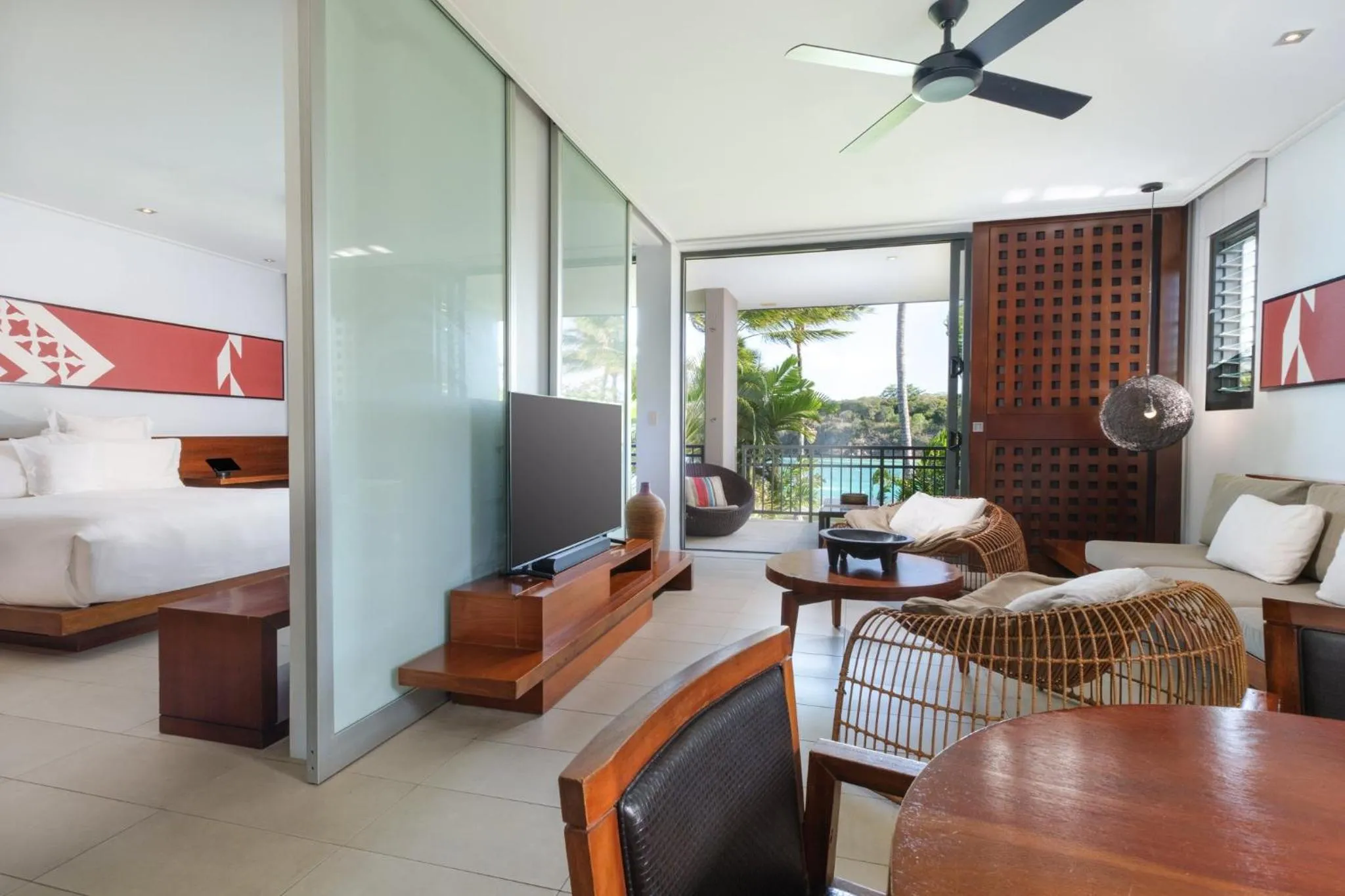 Bedroom, Bed in InterContinental Fiji Golf Resort & Spa by IHG
