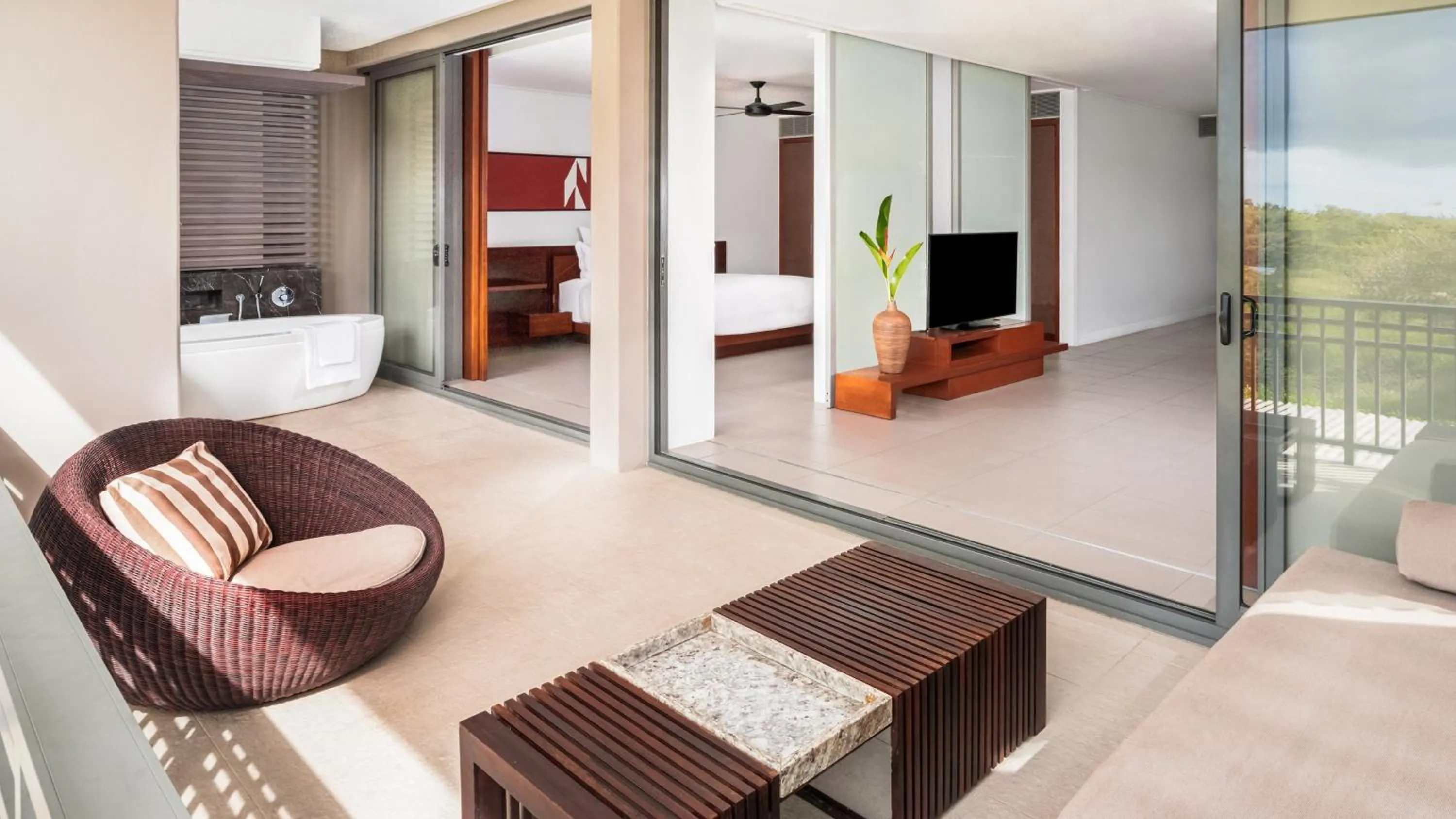 Photo of the whole room, Bed in InterContinental Fiji Golf Resort & Spa by IHG