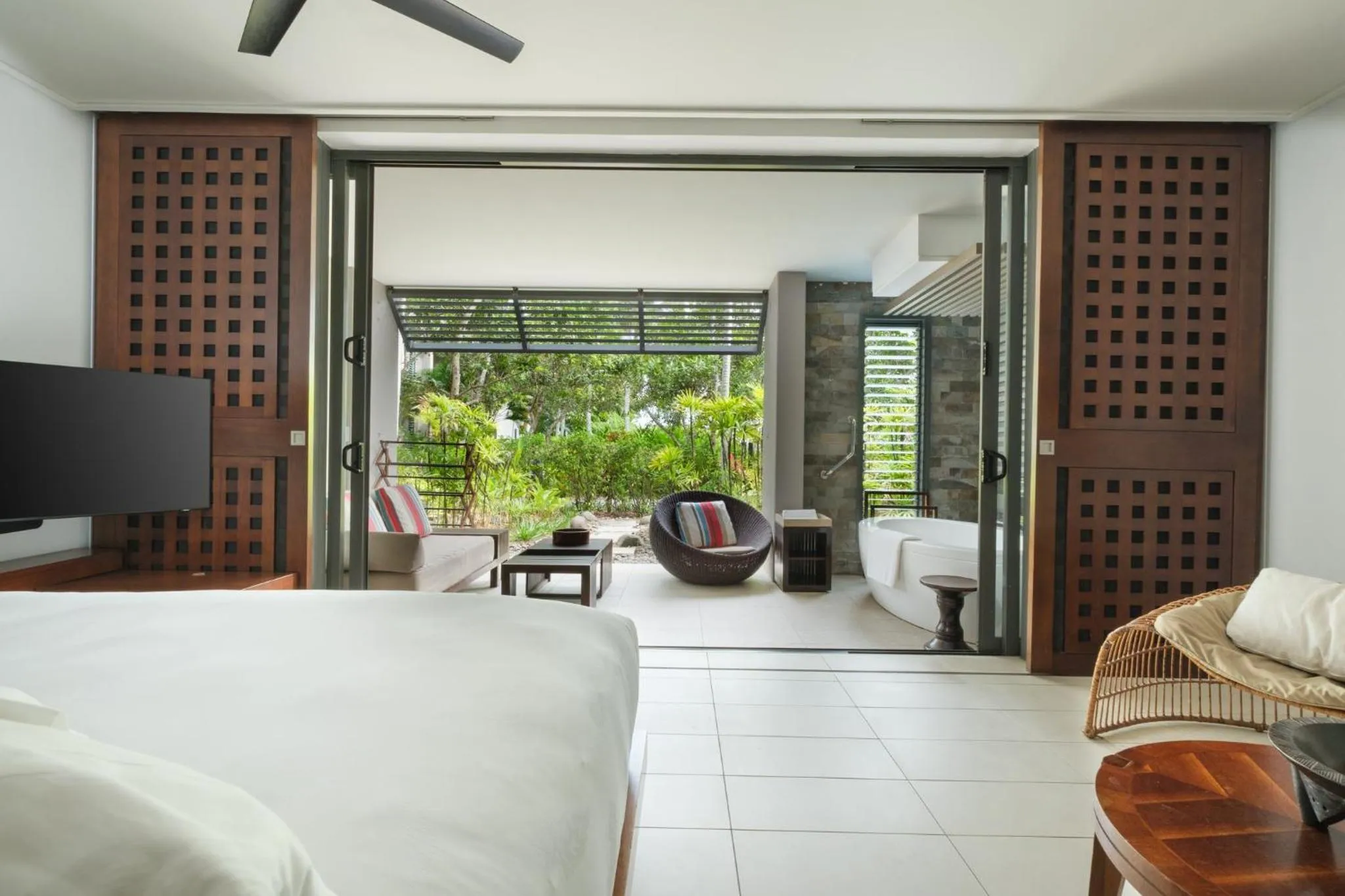 Photo of the whole room, Bed in InterContinental Fiji Golf Resort & Spa by IHG