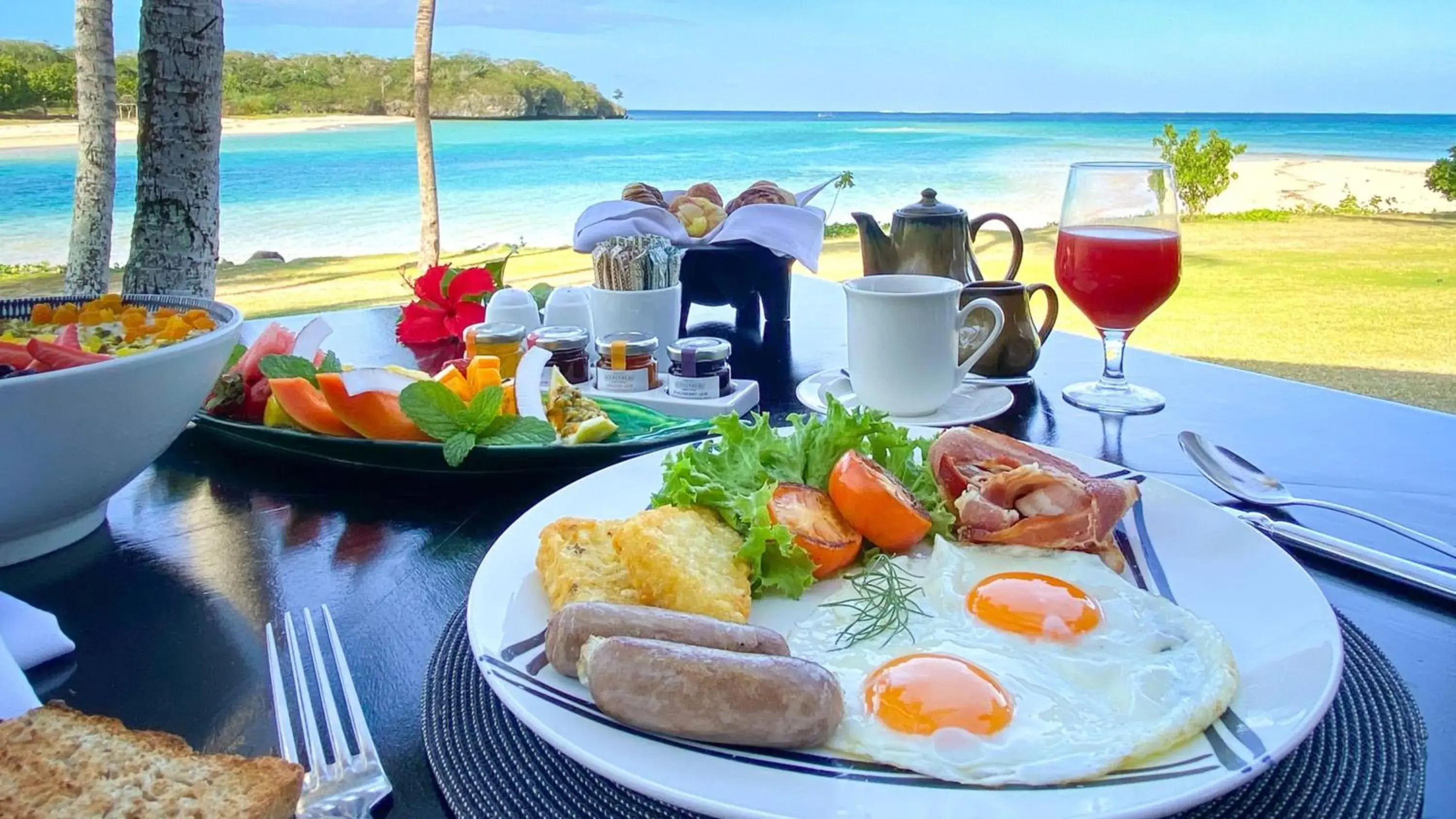 Breakfast in InterContinental Fiji Golf Resort & Spa by IHG Breakfast in InterContinental Fiji Golf Resort & Spa by IHG