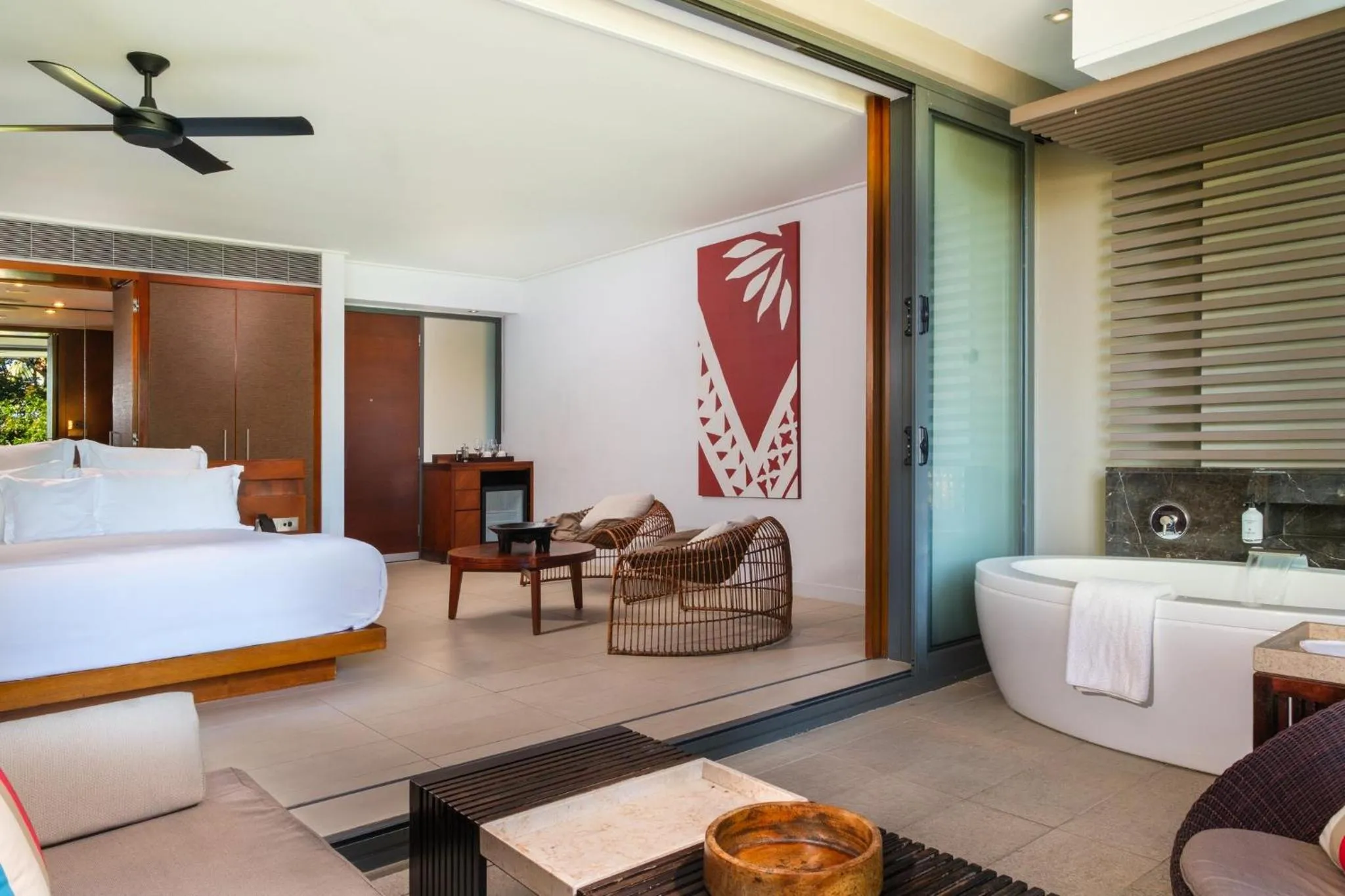 Photo of the whole room, Bed in InterContinental Fiji Golf Resort & Spa by IHG