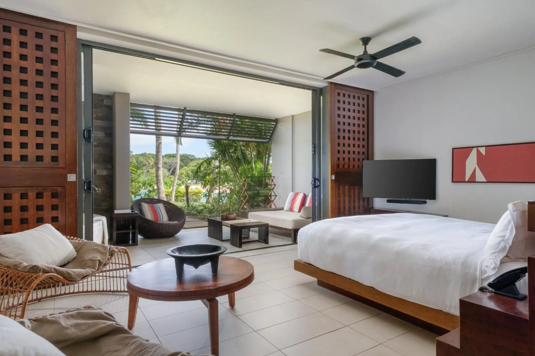 Photo of the whole room, Bed in InterContinental Fiji Golf Resort & Spa by IHG