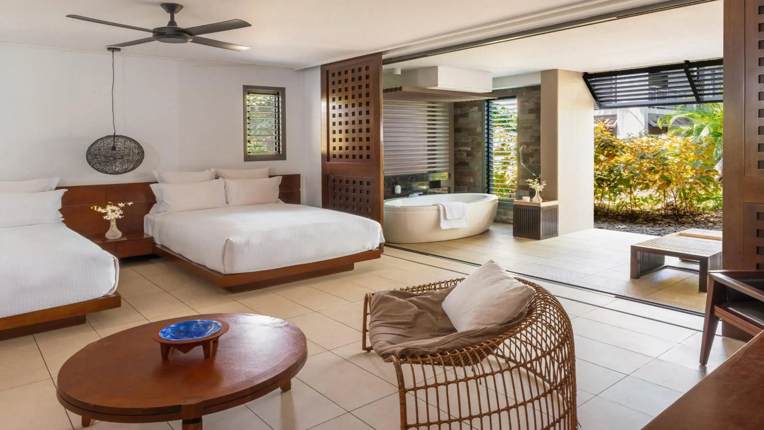 Double Room with Two Double Beds and Garden View - Lagoon Access in InterContinental Fiji Golf Resort & Spa by IHG Double Room with Two Double Beds and Garden View - Lagoon Access in InterContinental Fiji Golf Resort & Spa by IHG