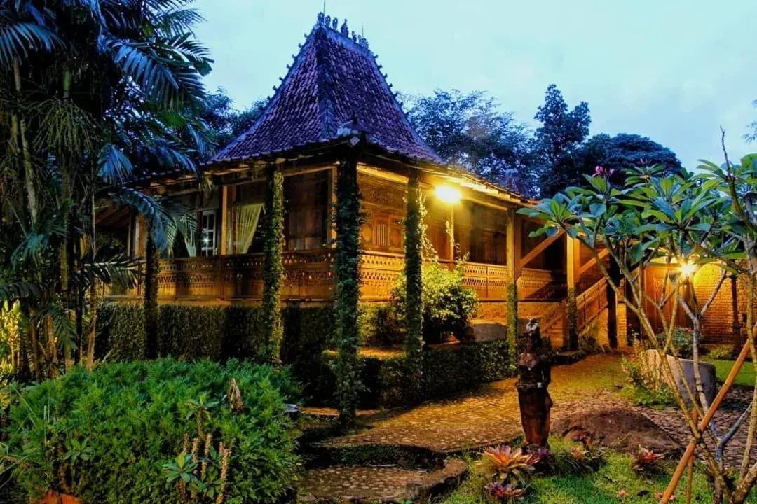 Property building in Hills Joglo Villa Property building in Hills Joglo Villa