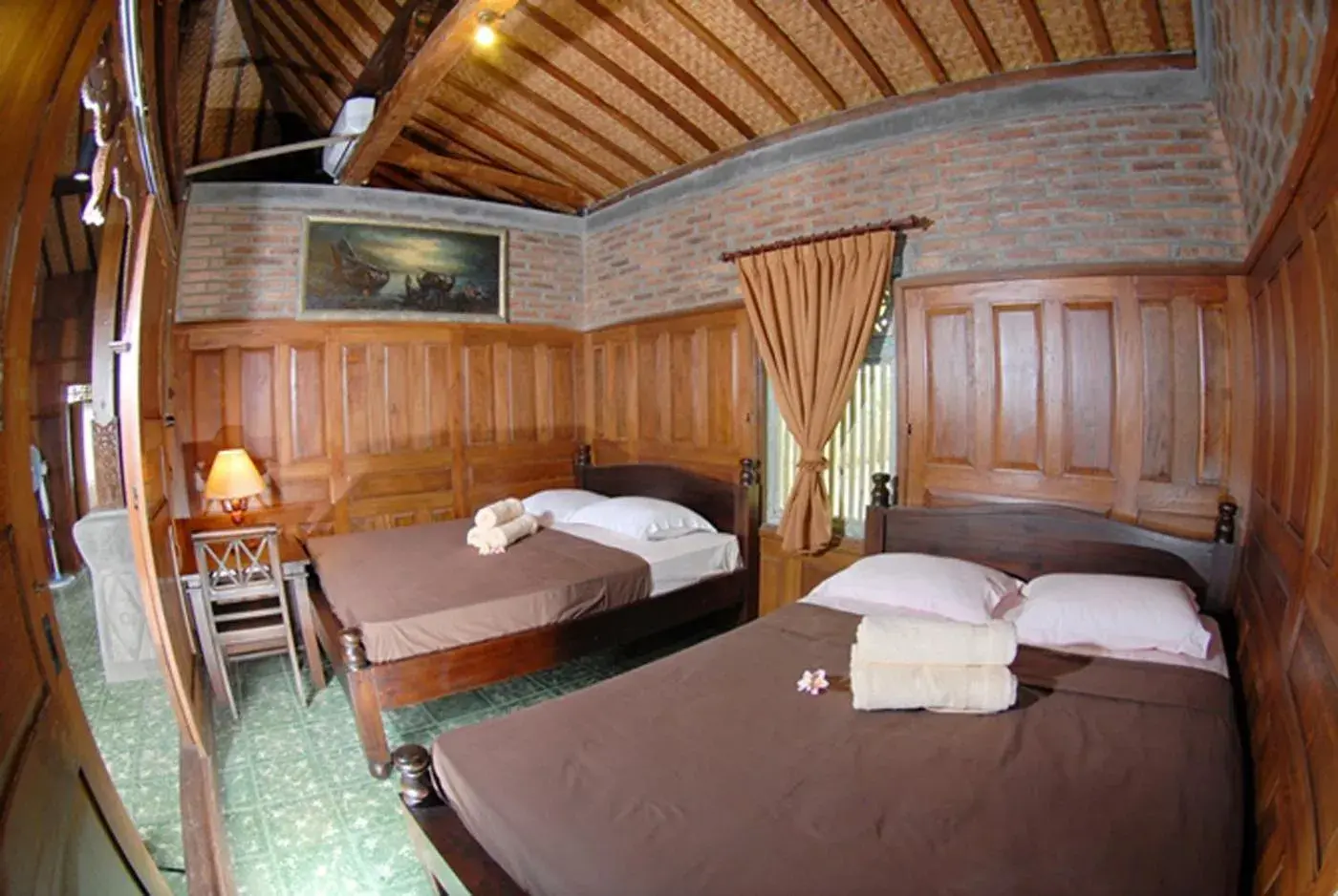 Bed in Hills Joglo Villa Bed in Hills Joglo Villa