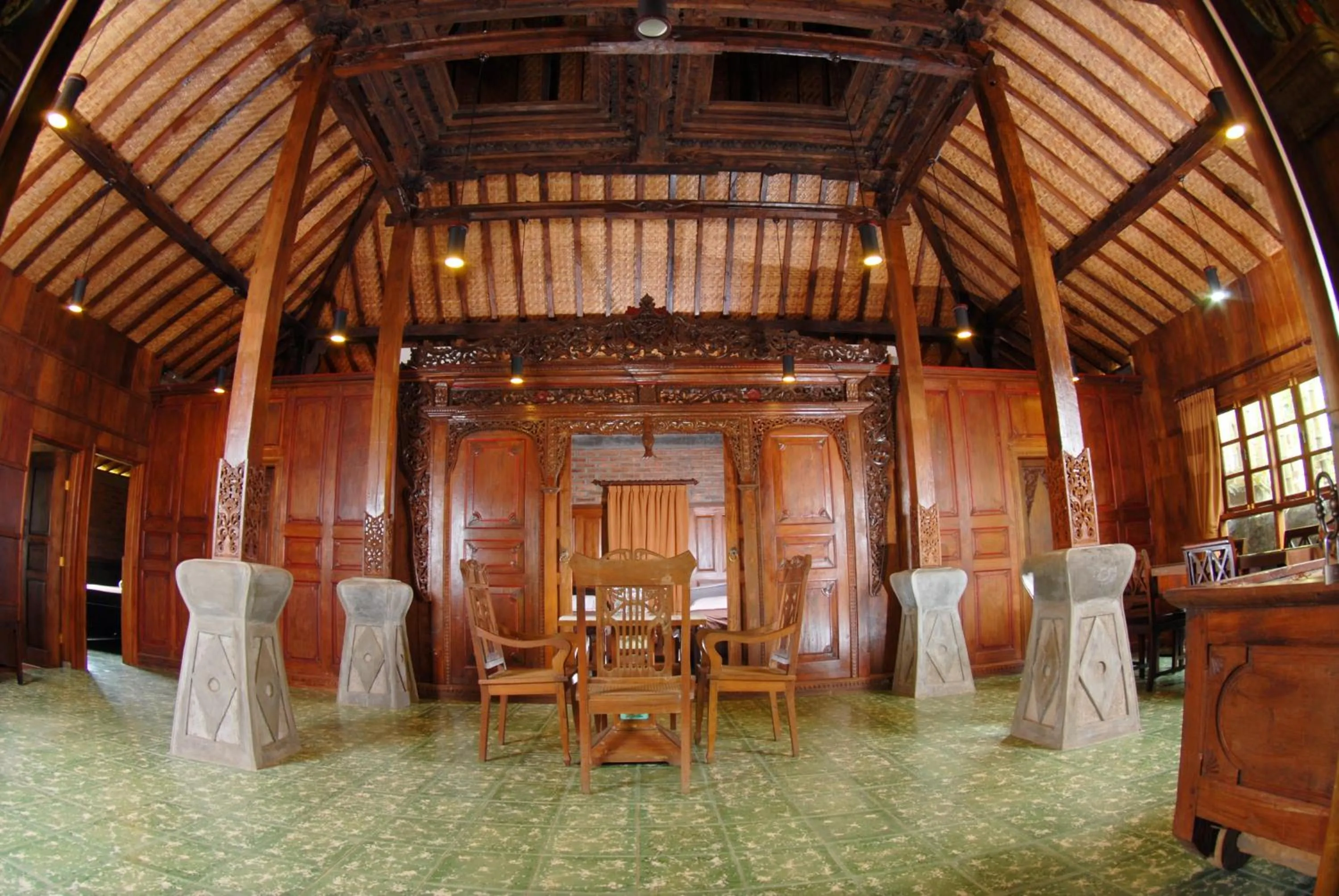 Game Room in Hills Joglo Villa