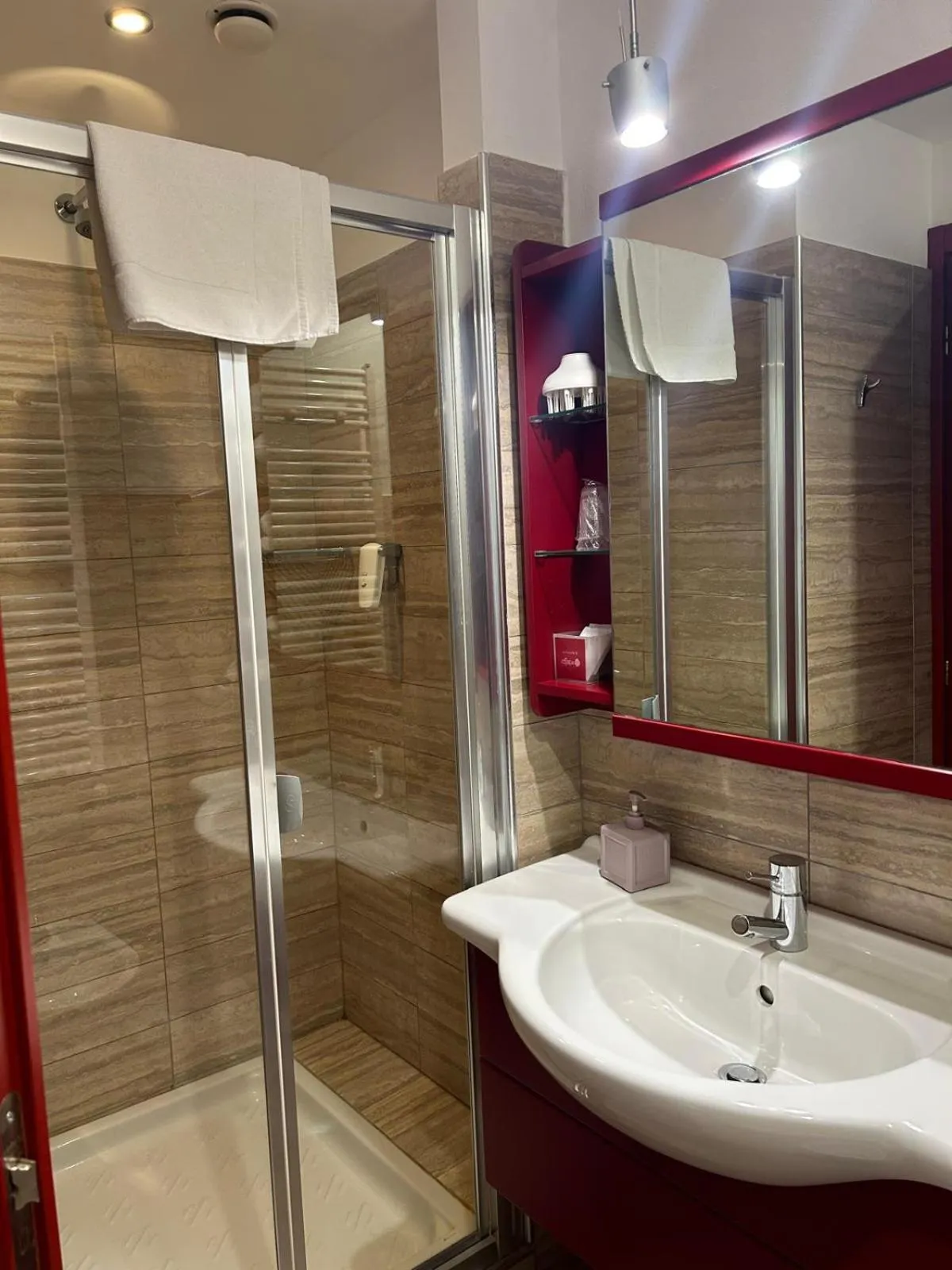 Shower in Cascina Scova Resort