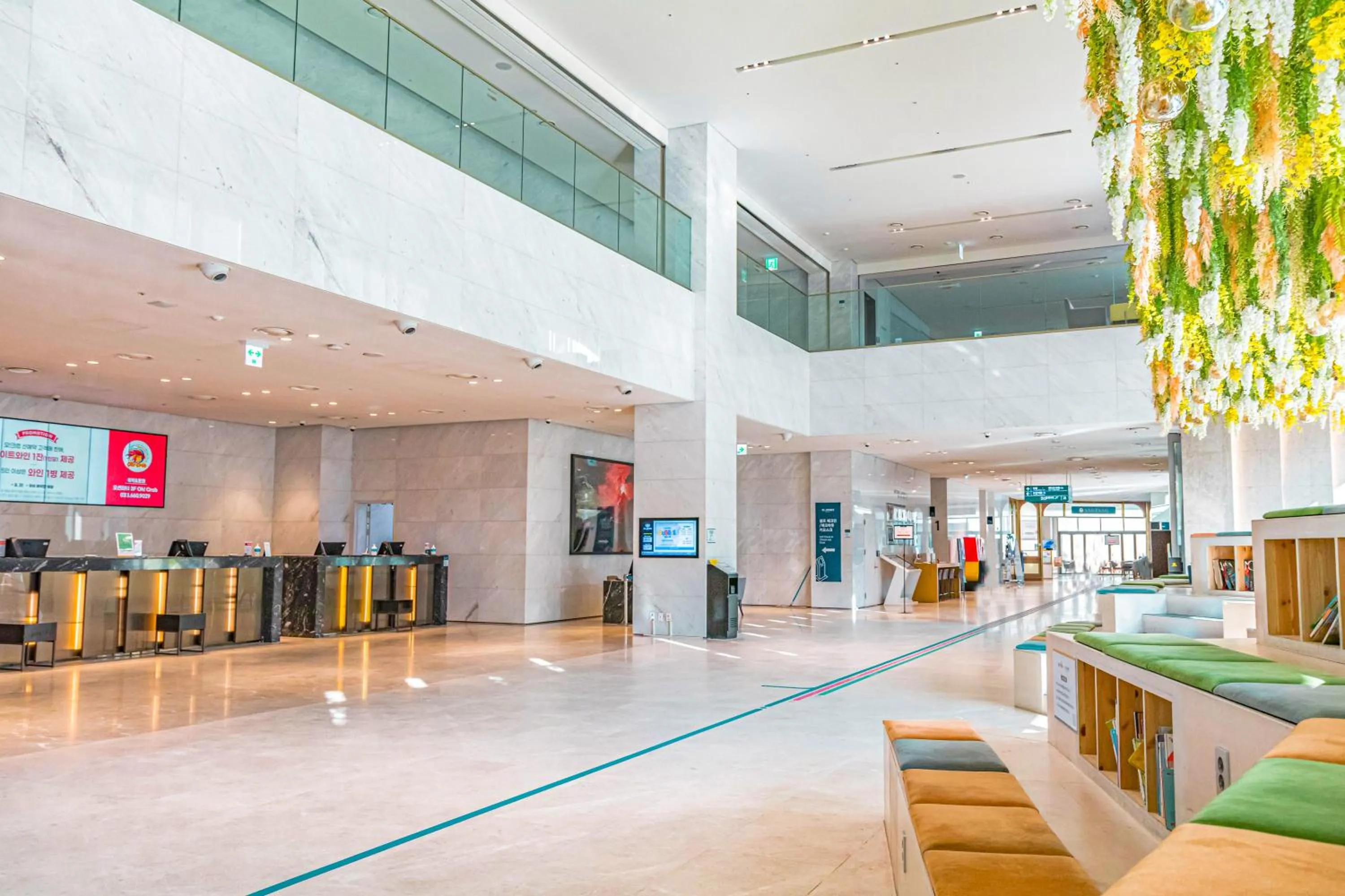 Lobby or reception in St. John's Hotel