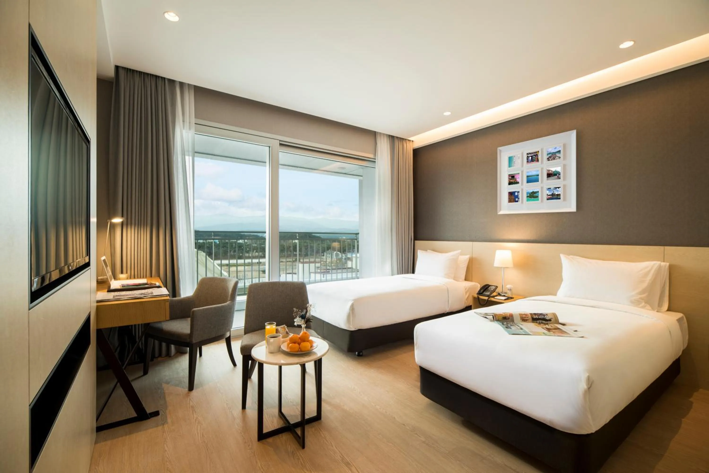 Decorative detail, Bed in St. John's Hotel