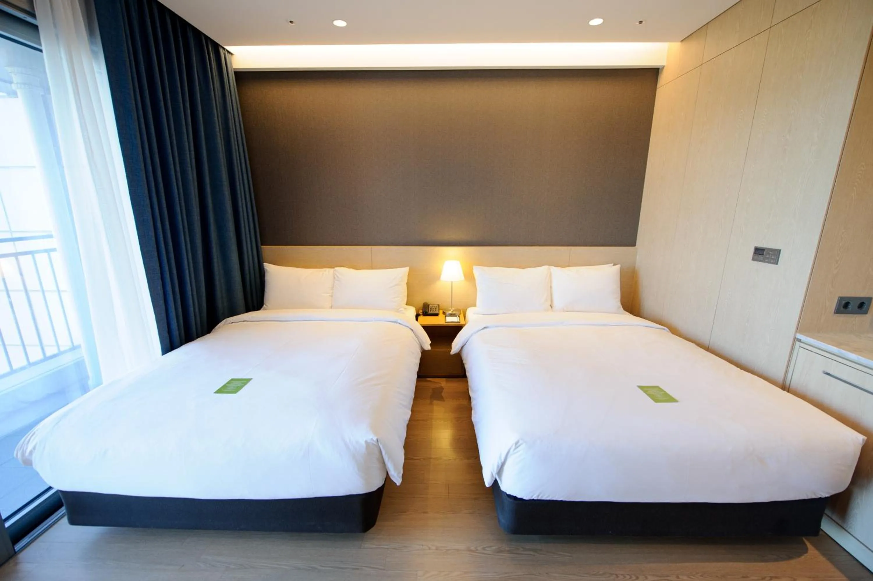 Decorative detail, Bed in St. John's Hotel