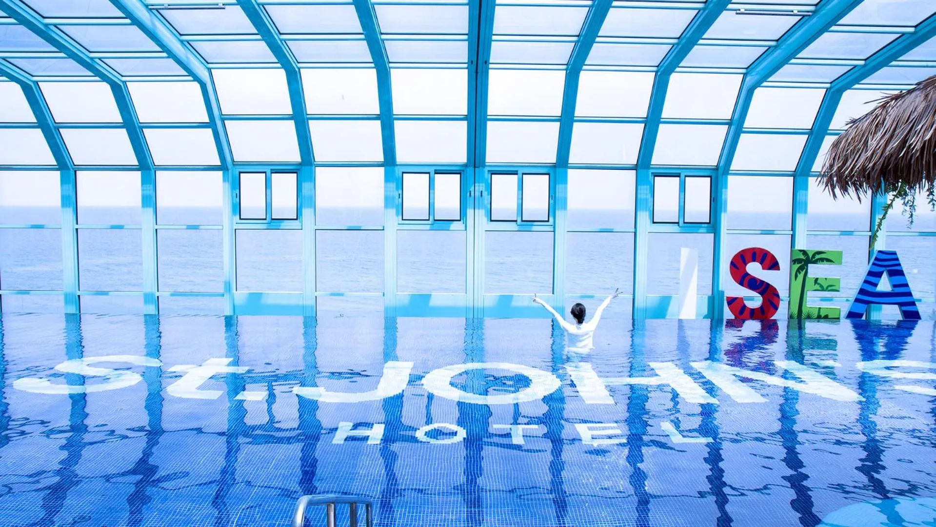 Swimming pool in St. John's Hotel