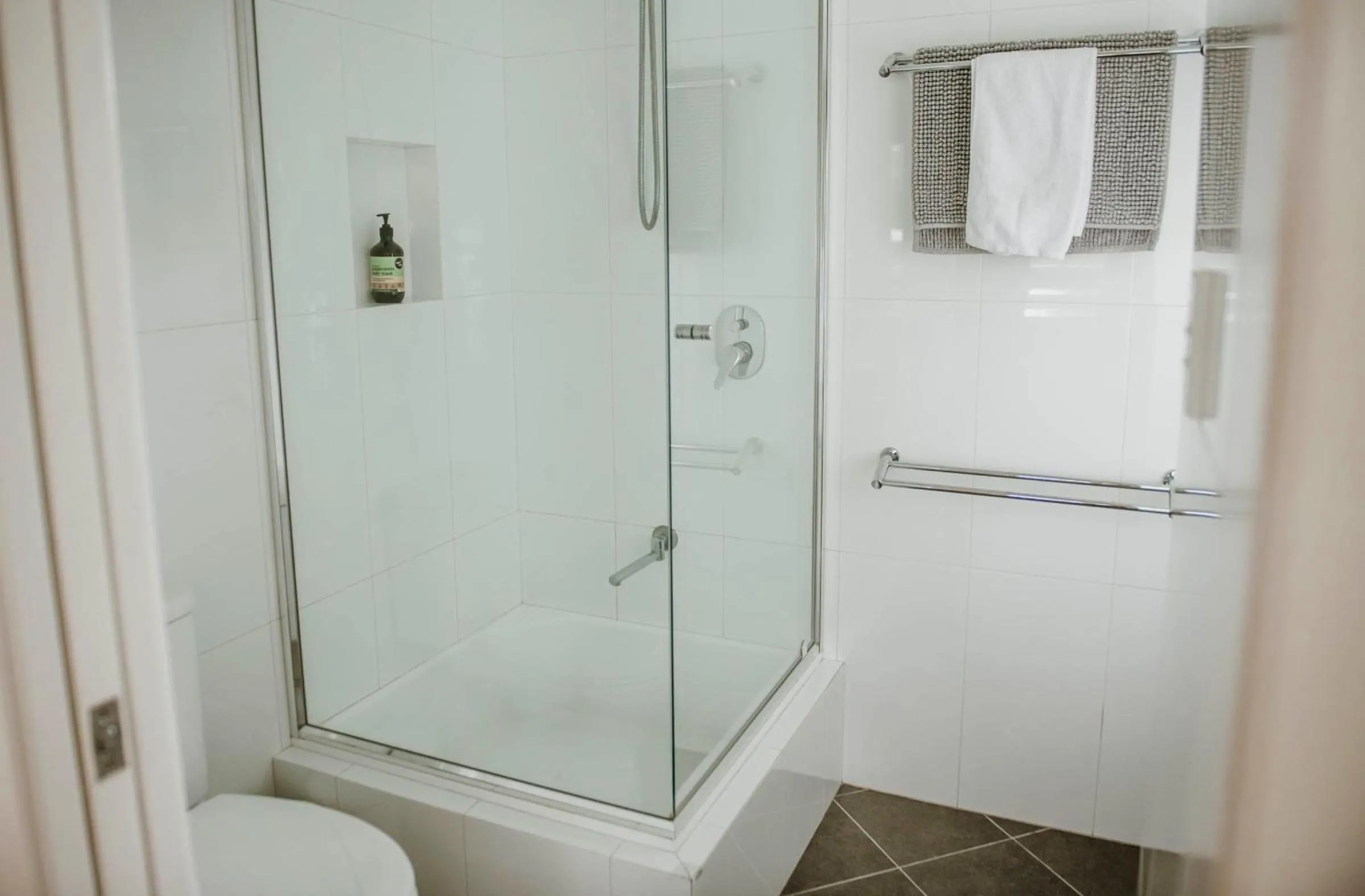 Shower in Surfside Cudmirrah Beach