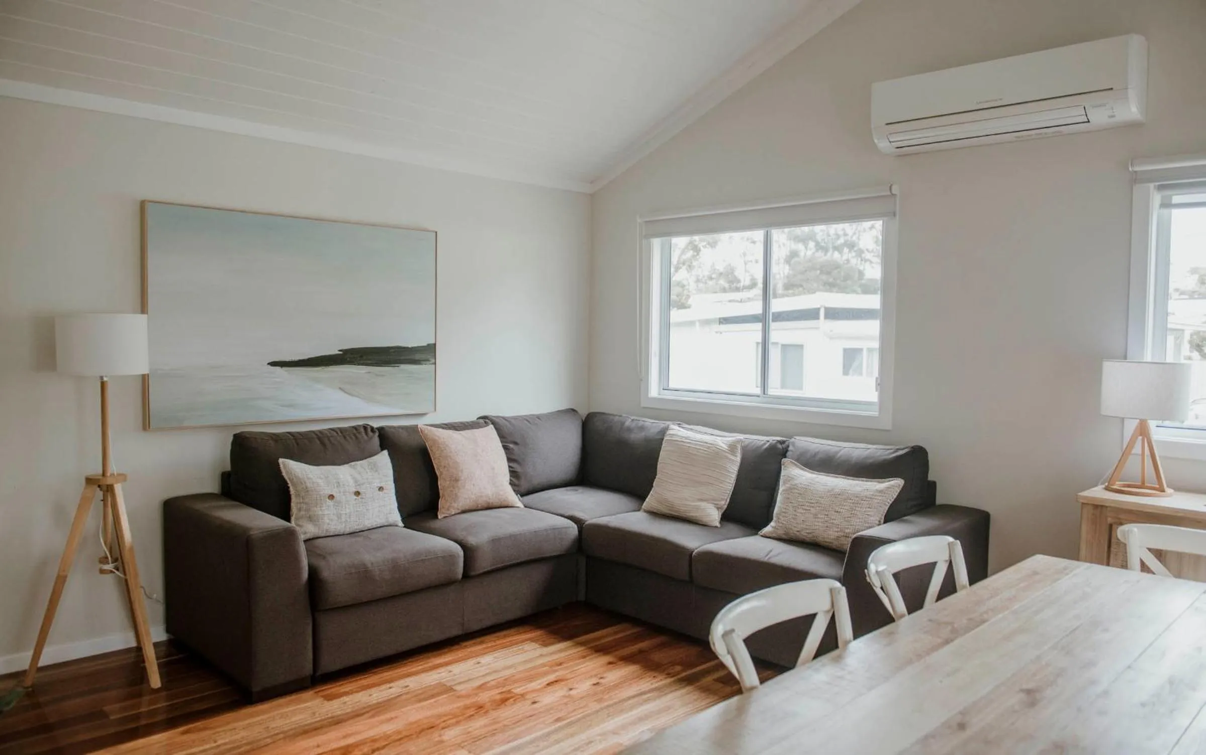 Seating area in Surfside Cudmirrah Beach