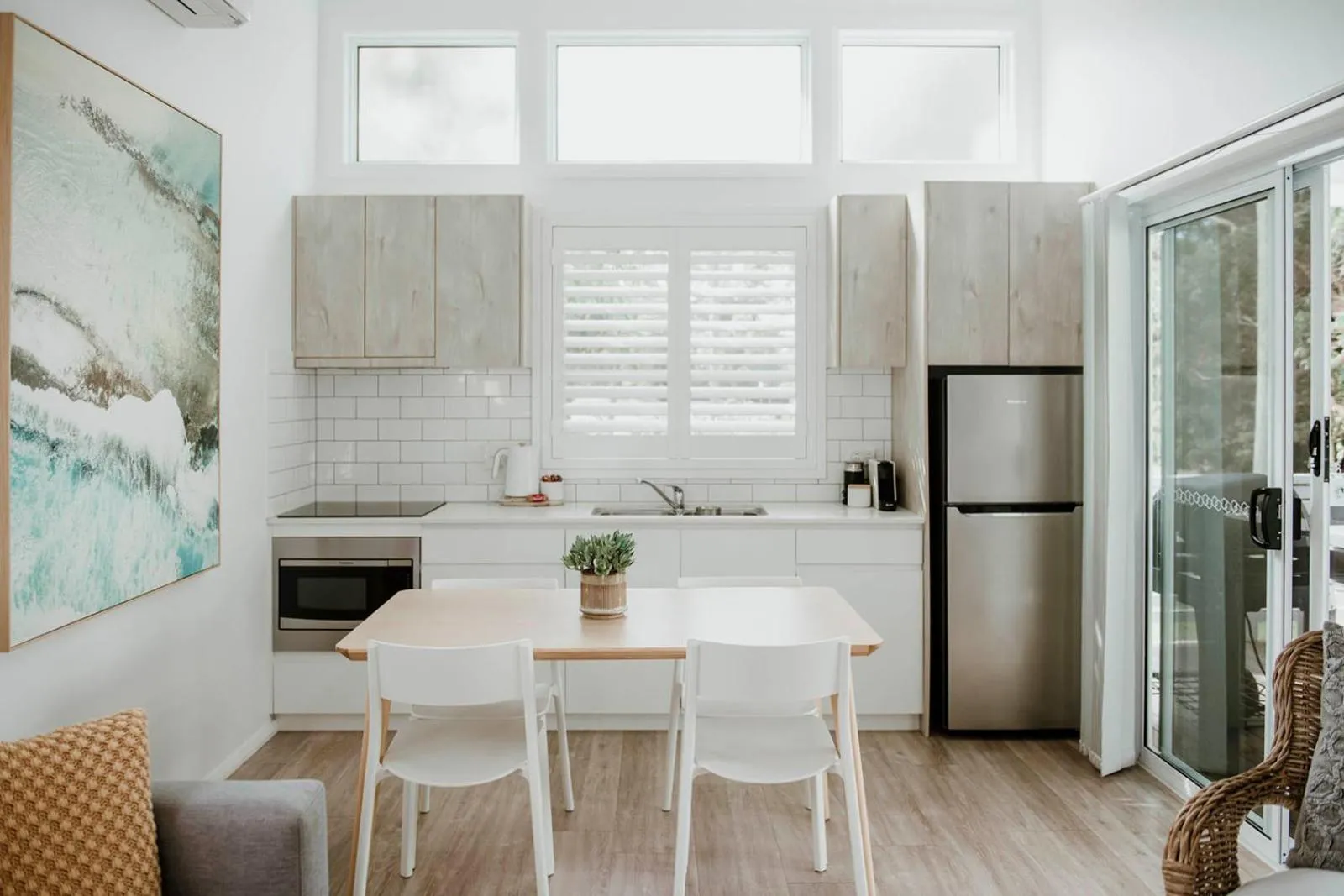 Kitchen or kitchenette in Surfside Cudmirrah Beach