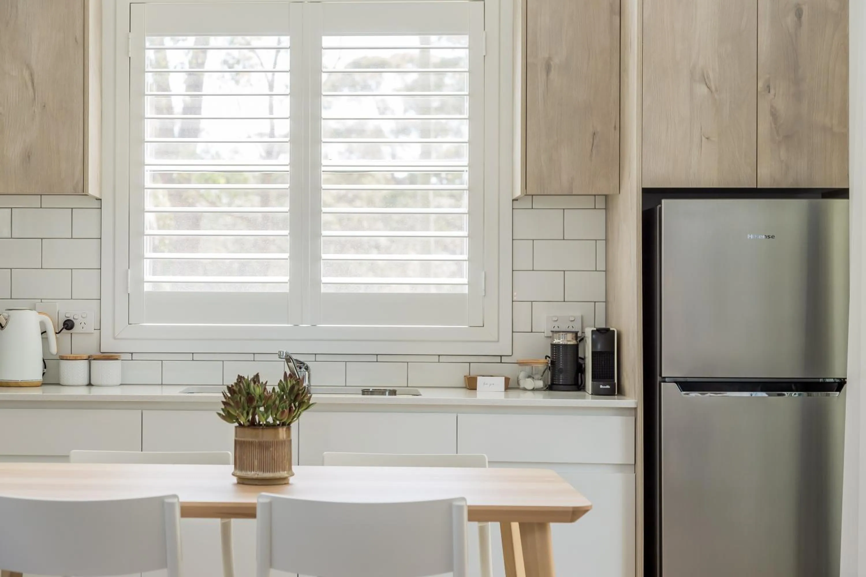 Kitchen or kitchenette in Surfside Cudmirrah Beach