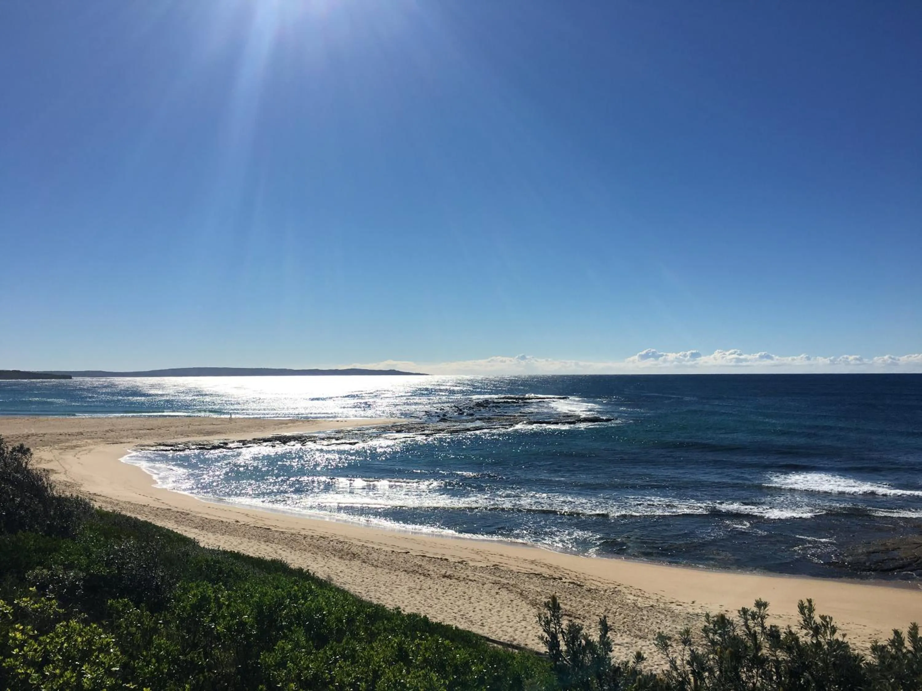 Sea view in Surfside Cudmirrah Beach