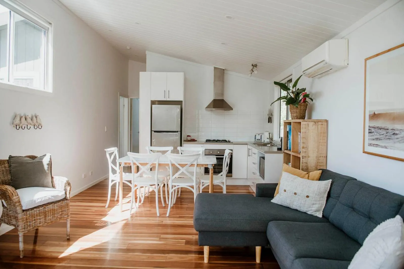 Living room in Surfside Cudmirrah Beach