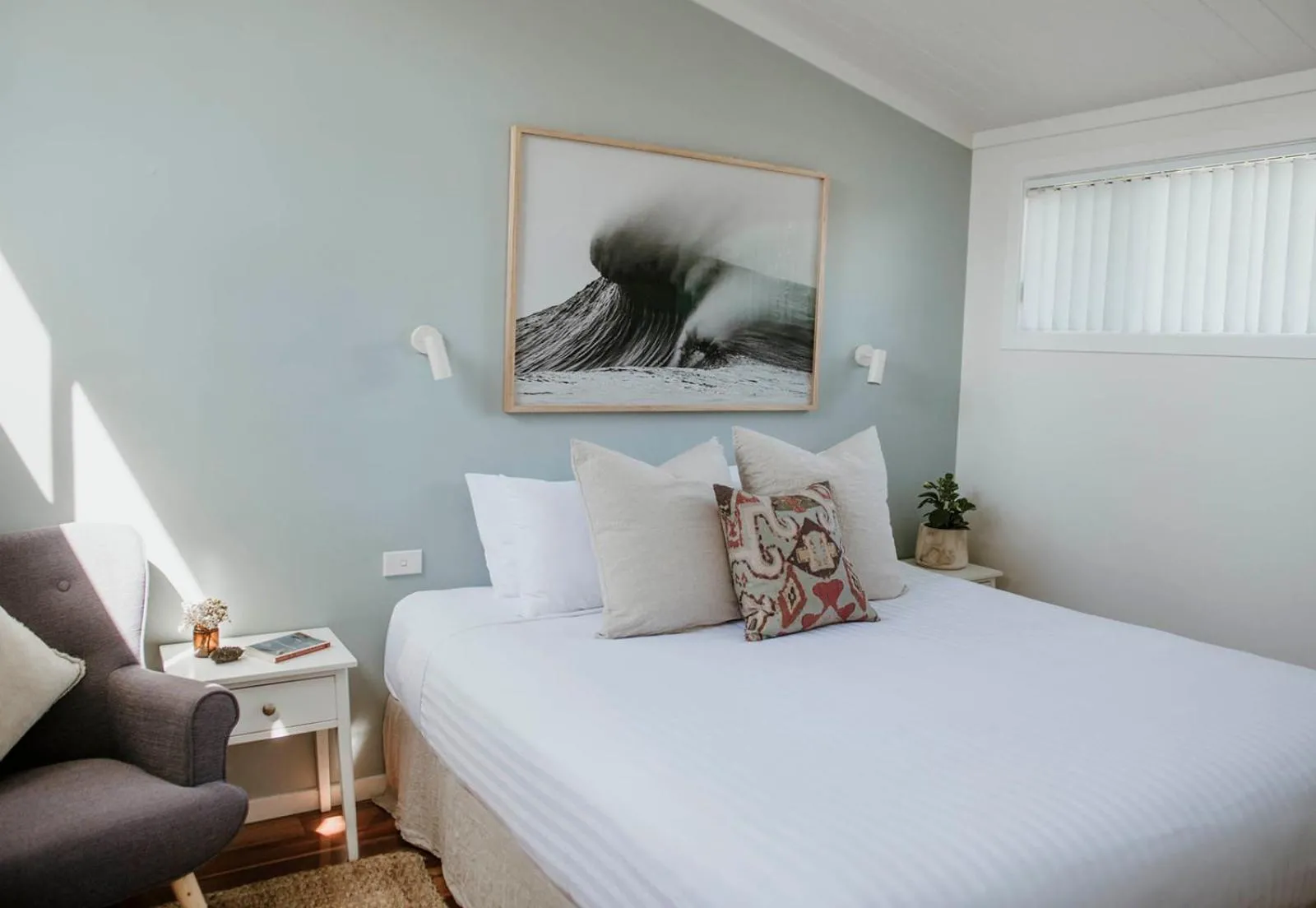 Bed in Surfside Cudmirrah Beach