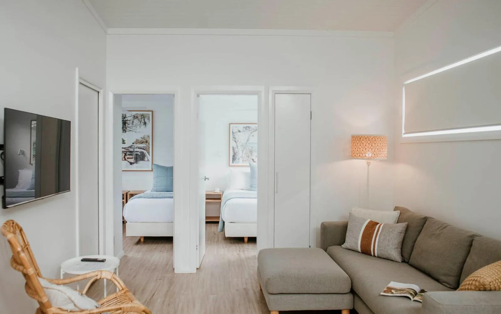 Living room in Surfside Cudmirrah Beach